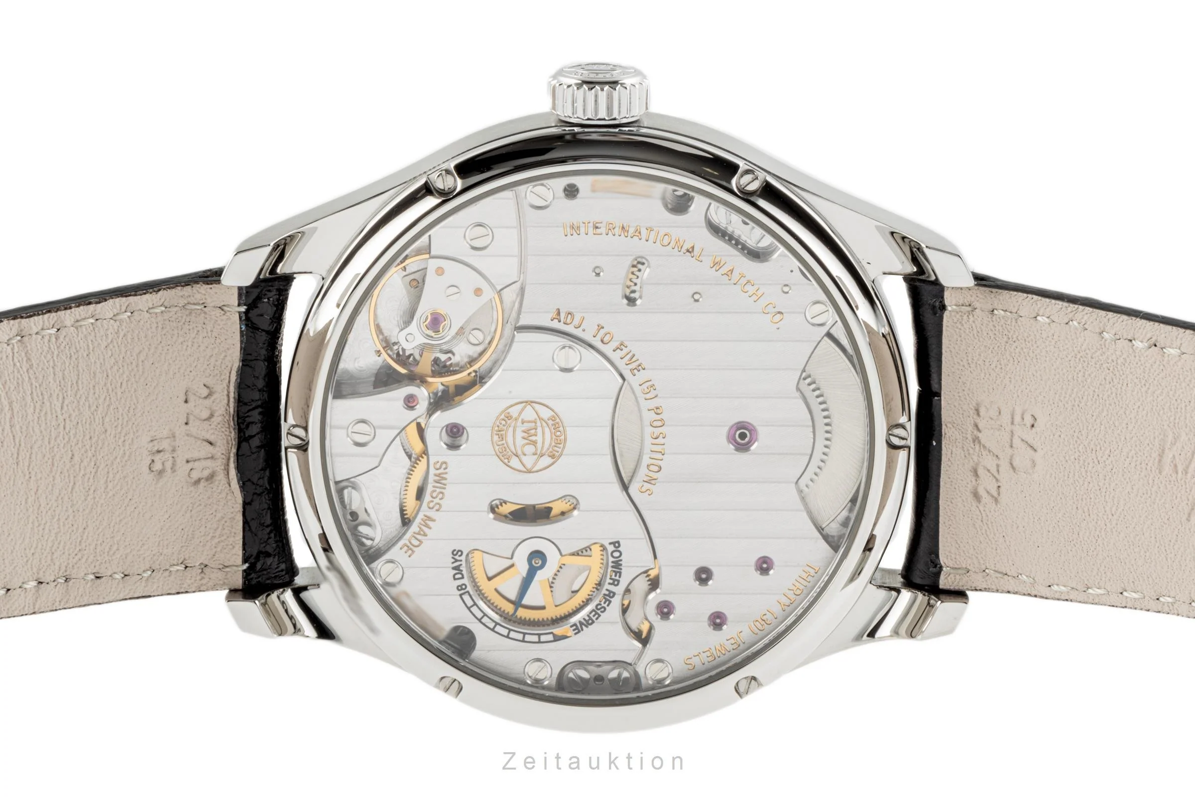 IWC Portugieser steel manual winding men's watch IW510203  [2207518] - Image 9