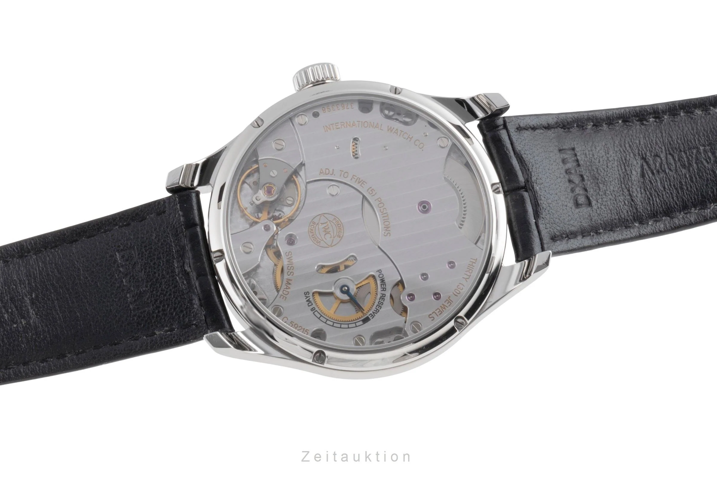 IWC Portugieser steel manual winding men's watch IW510203  [2504108] - Image 12
