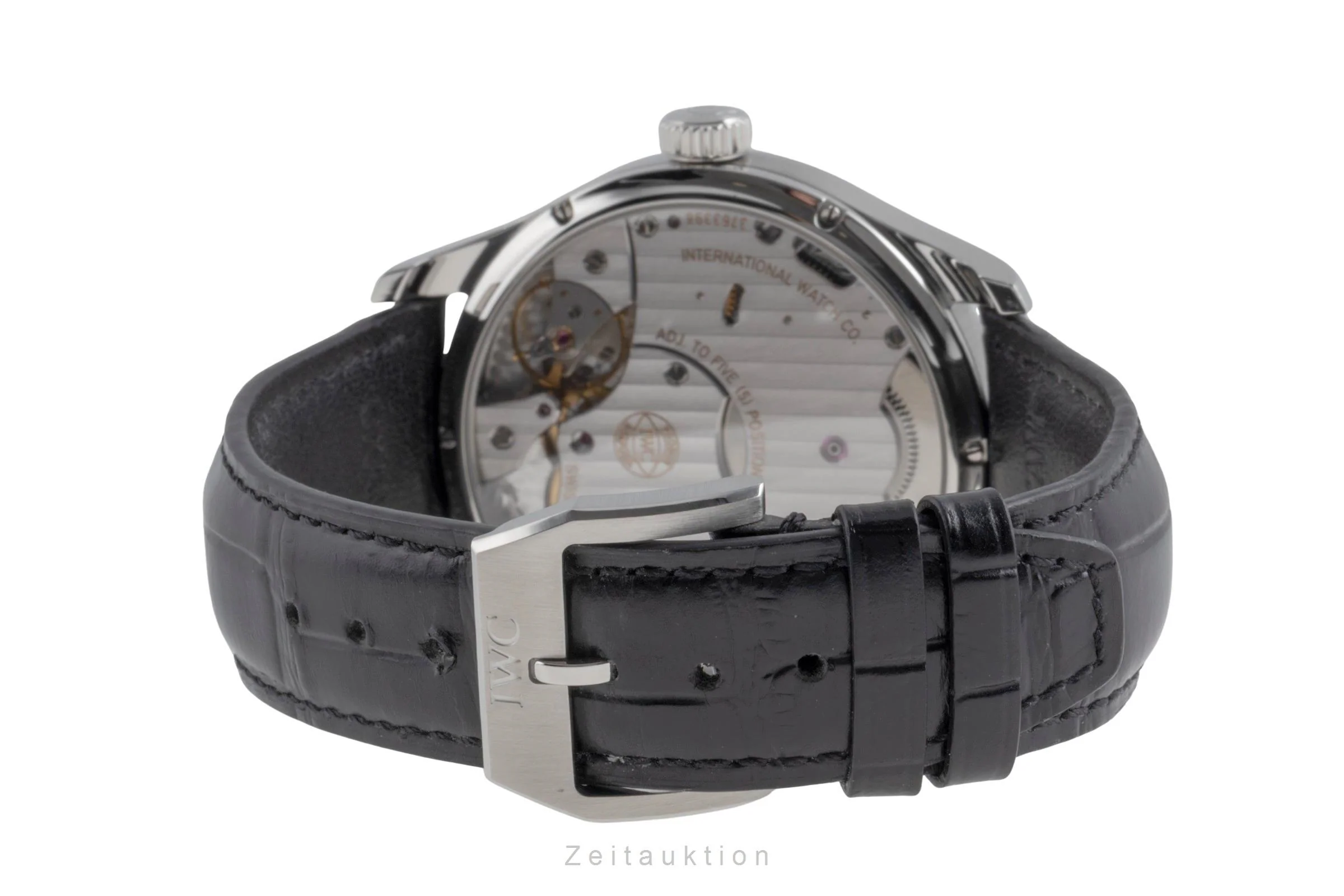 IWC Portugieser steel manual winding men's watch IW510203  [2504108] - Image 14