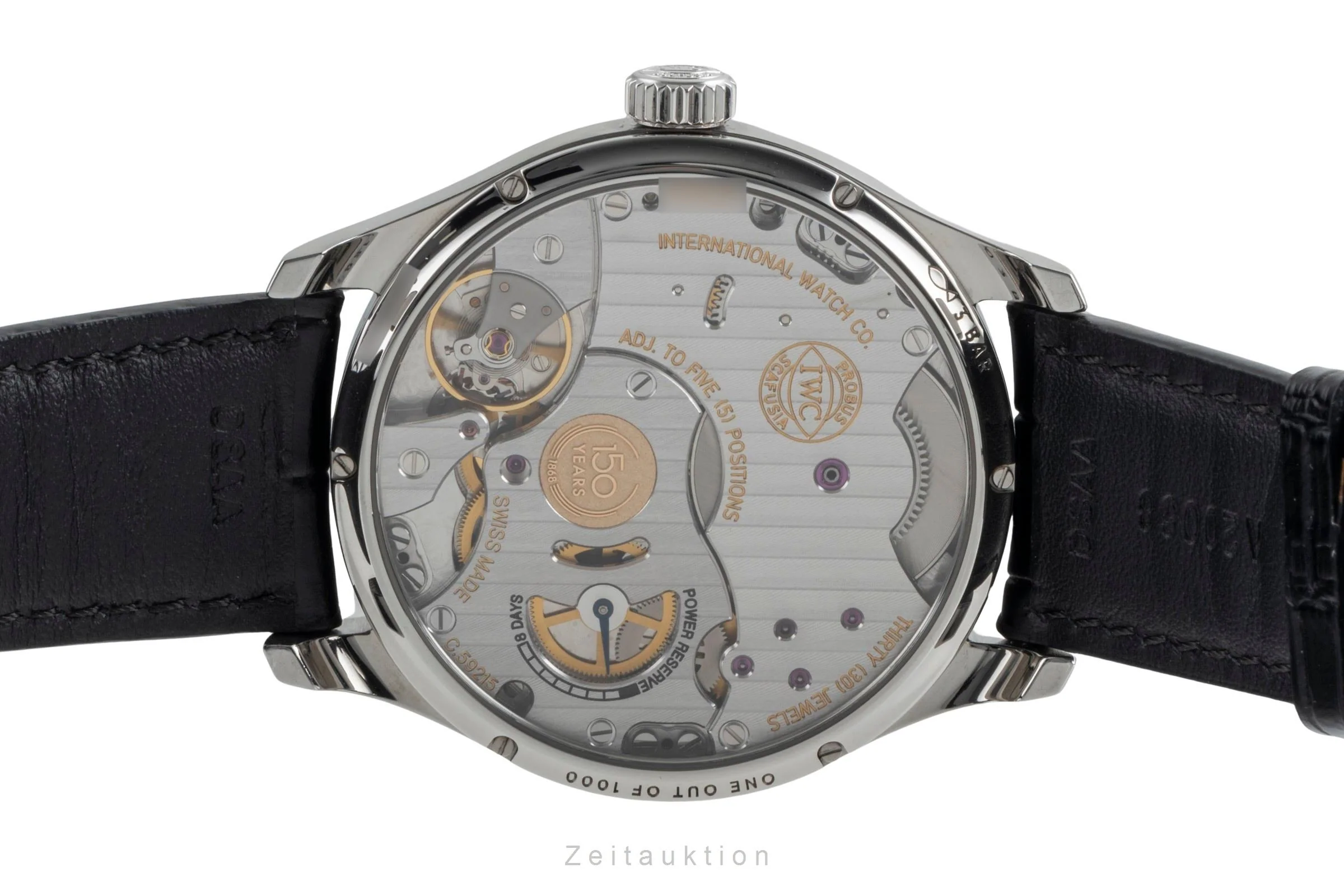 IWC Portugieser steel manual winding men's watch IW510212 Limited  [2507456] - Image 12