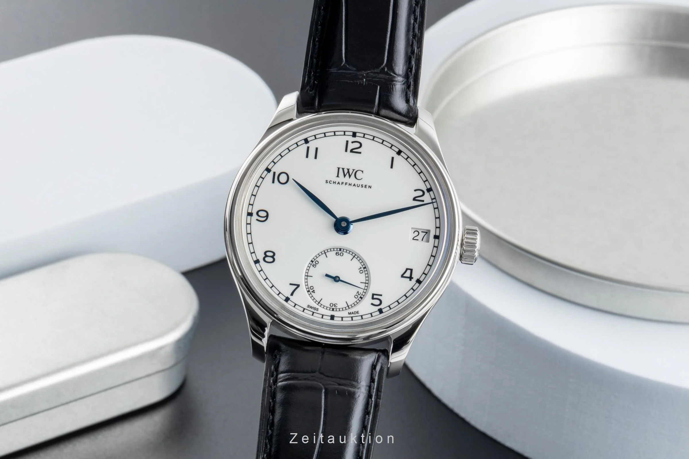 IWC Portugieser steel manual winding men's watch IW510212 Limited  [2507456] - Image 2