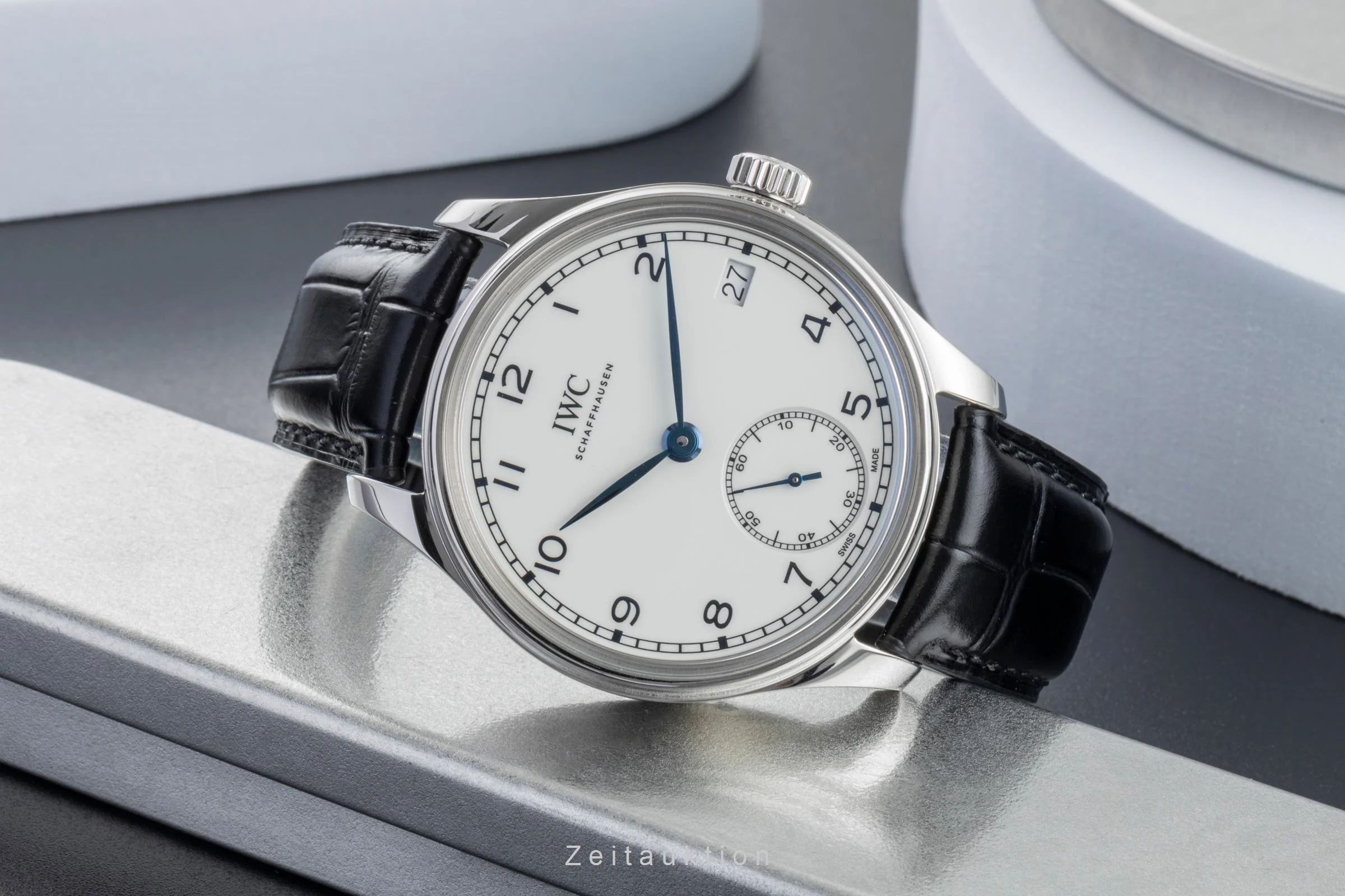 IWC Portugieser steel manual winding men's watch IW510212 Limited  [2507456] - Image 3