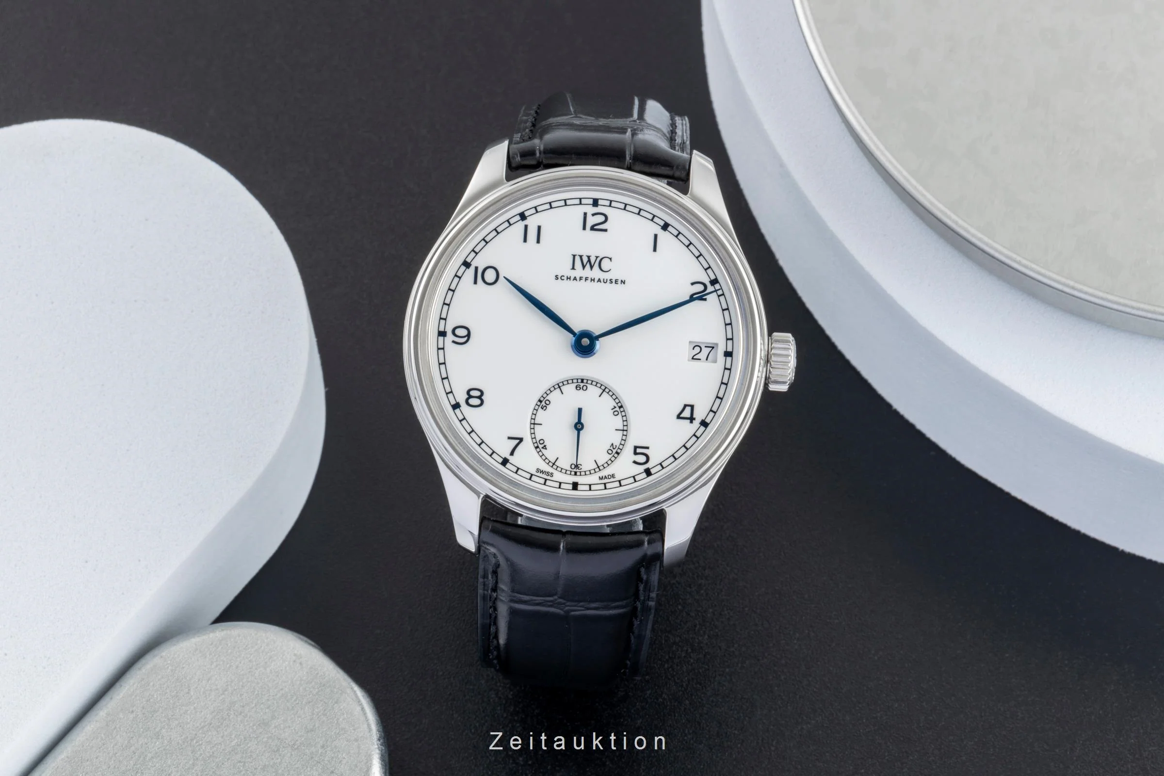 IWC Portugieser steel manual winding men's watch IW510212 Limited  [2507456] - Image 4