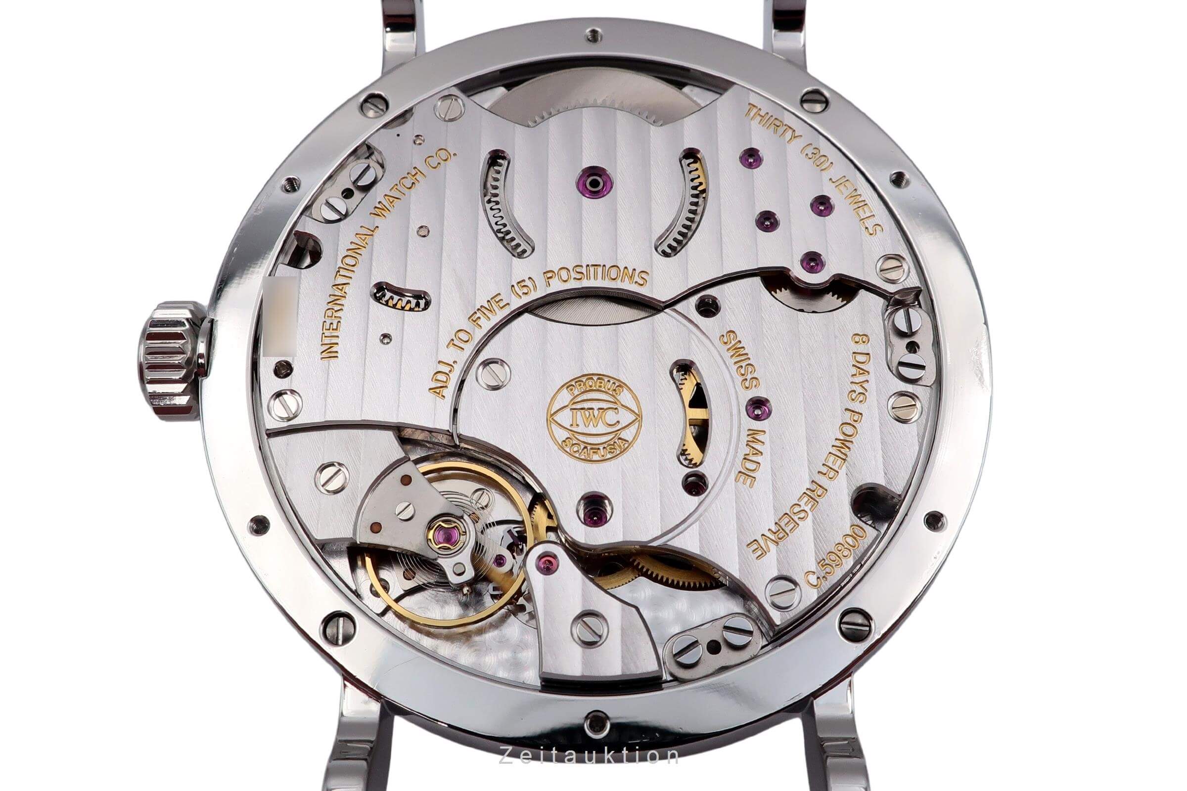 IWC Portugieser steel manual winding men's watch IW516401 LP: 14500EUR  [2501936] - Image 15