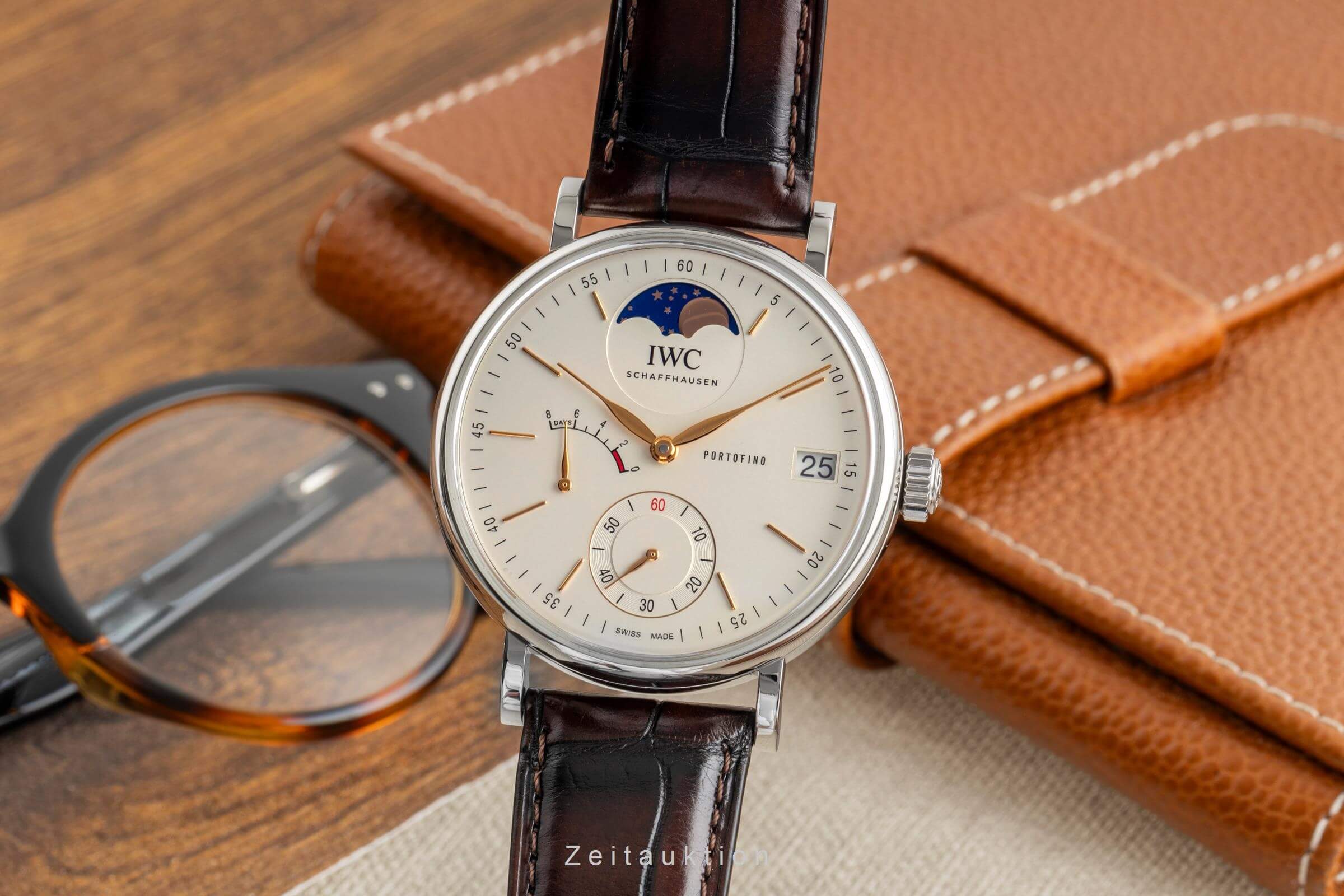IWC Portugieser steel manual winding men's watch IW516401 LP: 14500EUR  [2501936] - Image 2