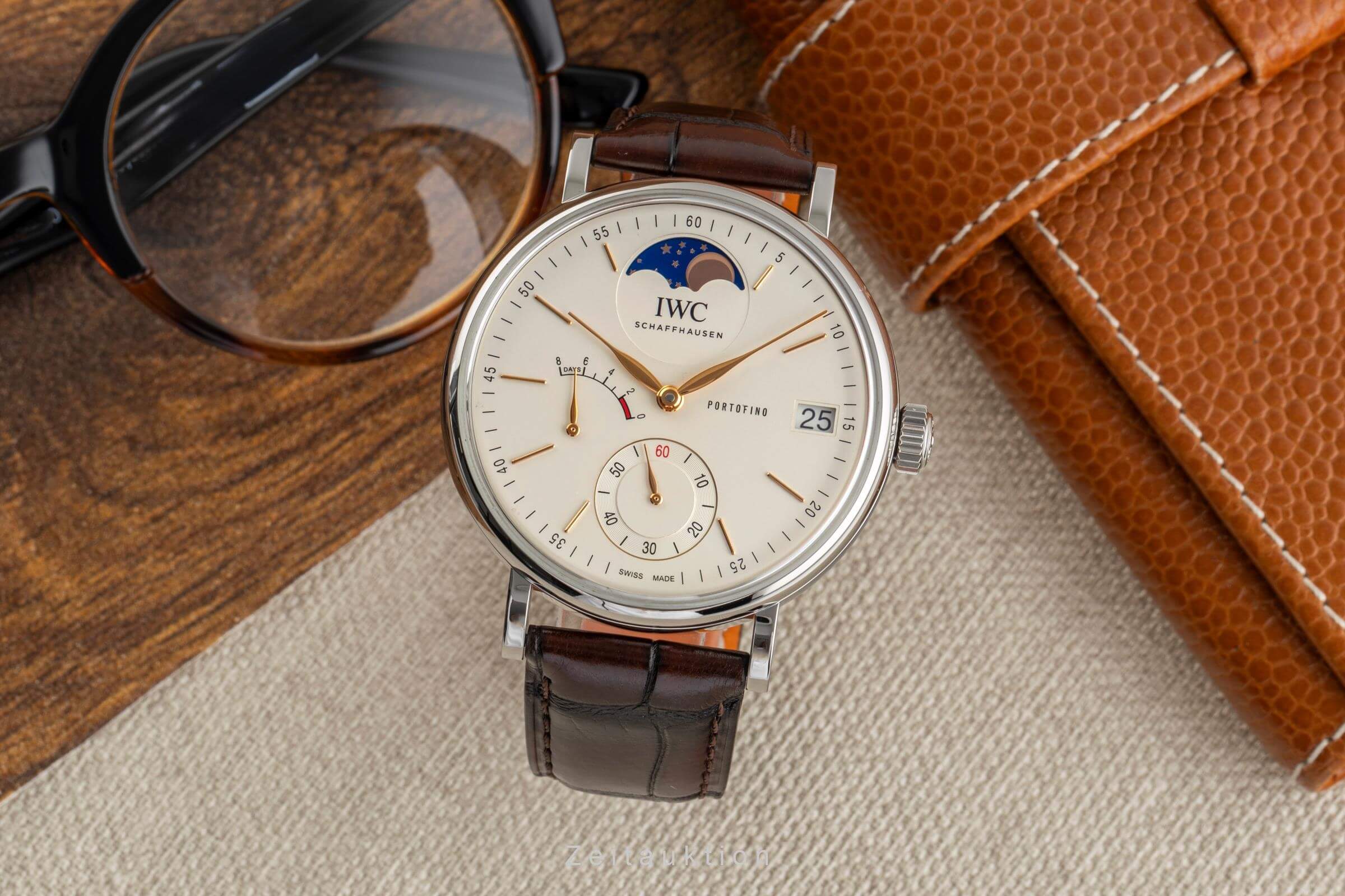 IWC Portugieser steel manual winding men's watch IW516401 LP: 14500EUR  [2501936] - Image 4