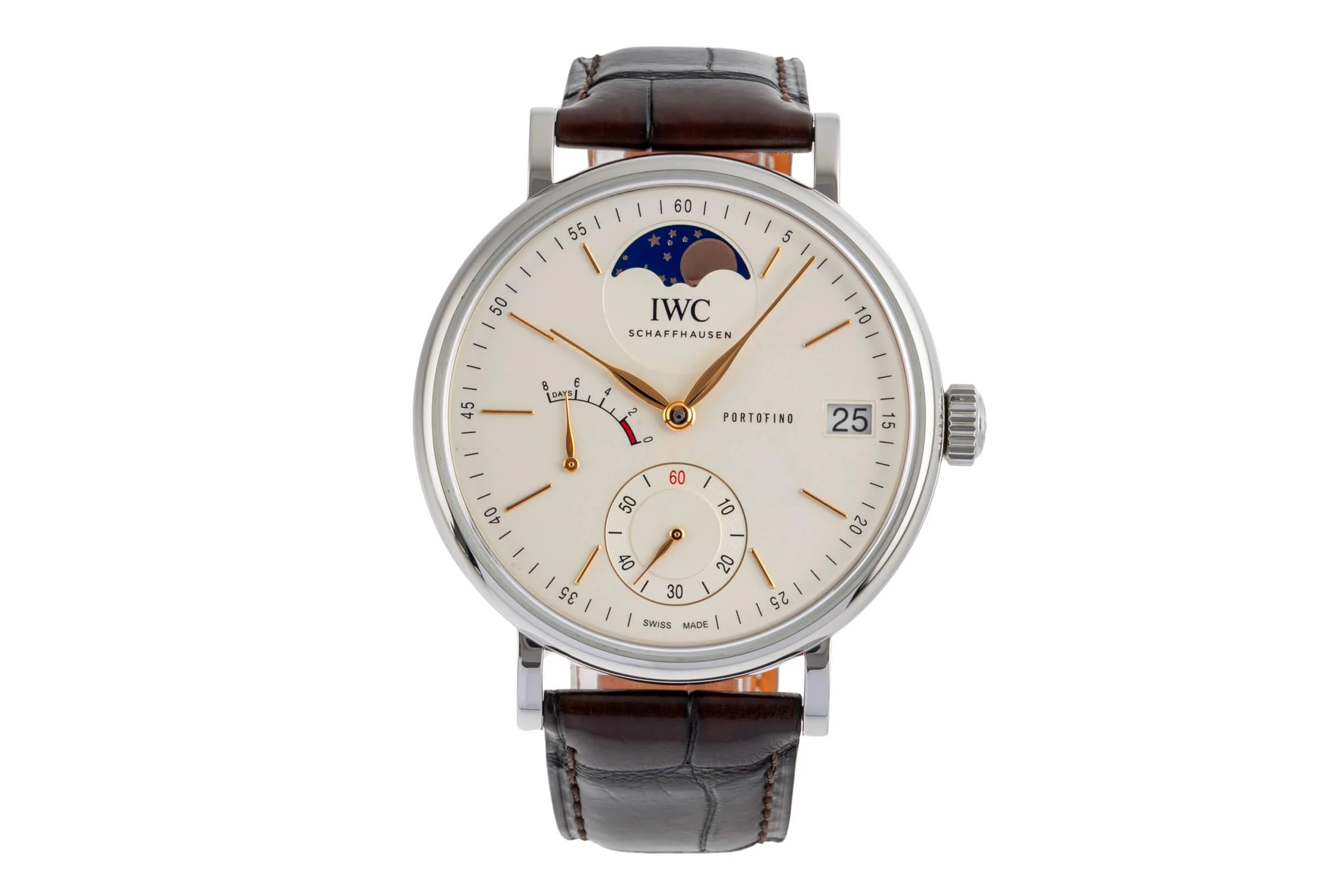 IWC Portugieser steel manual winding men's watch IW516401 LP: 14500EUR  [2501936] - Image 5