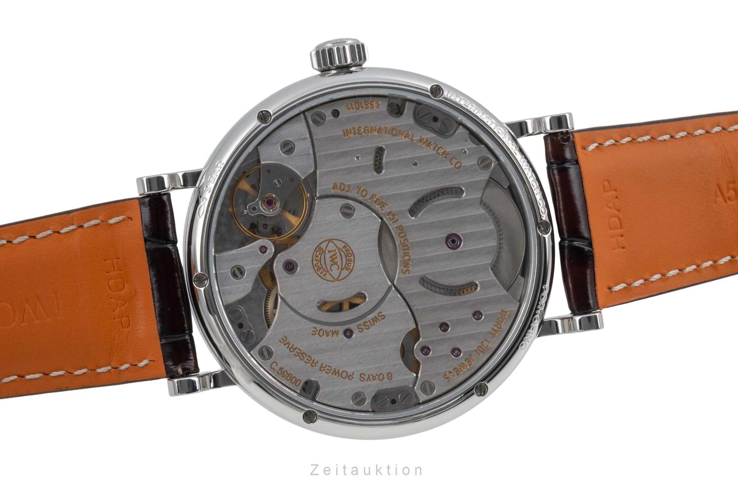 IWC Portugieser steel manual winding men's watch IW516401 LP: 14500EUR  [2505984] - Image 13
