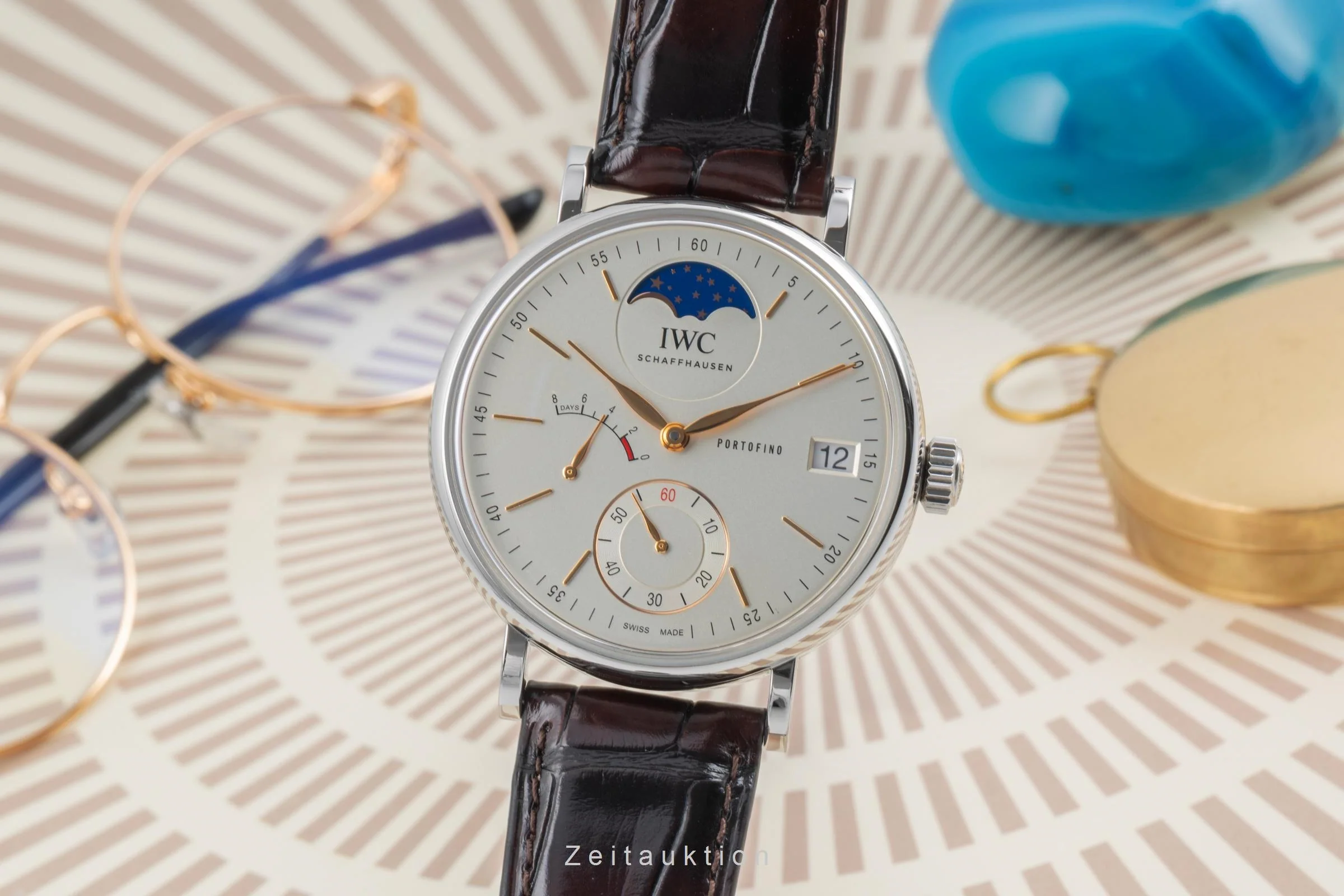 IWC Portugieser steel manual winding men's watch IW516401 LP: 14500EUR  [2505984] - Image 2