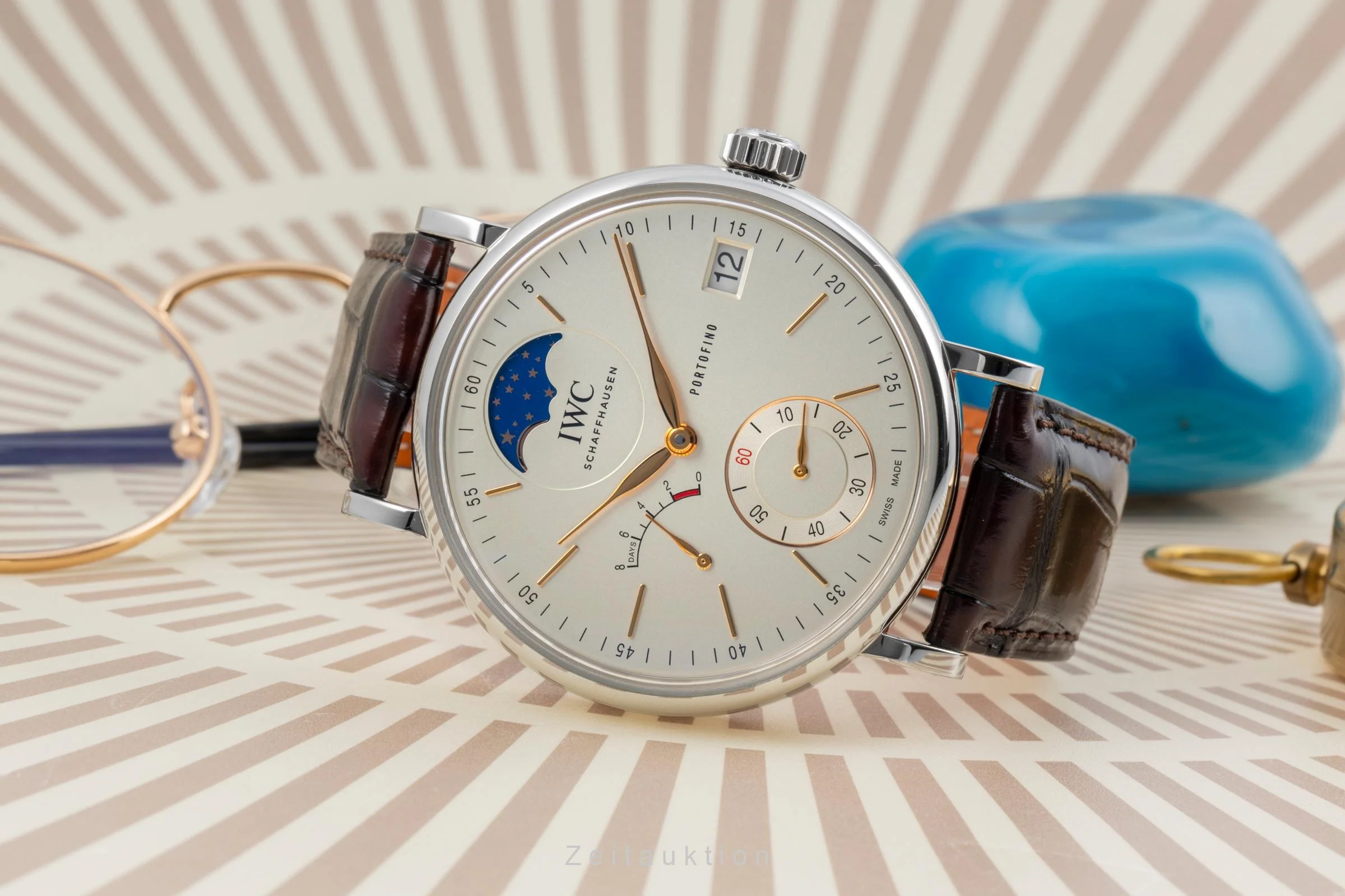 IWC Portugieser steel manual winding men's watch IW516401 LP: 14500EUR  [2505984] - Image 3