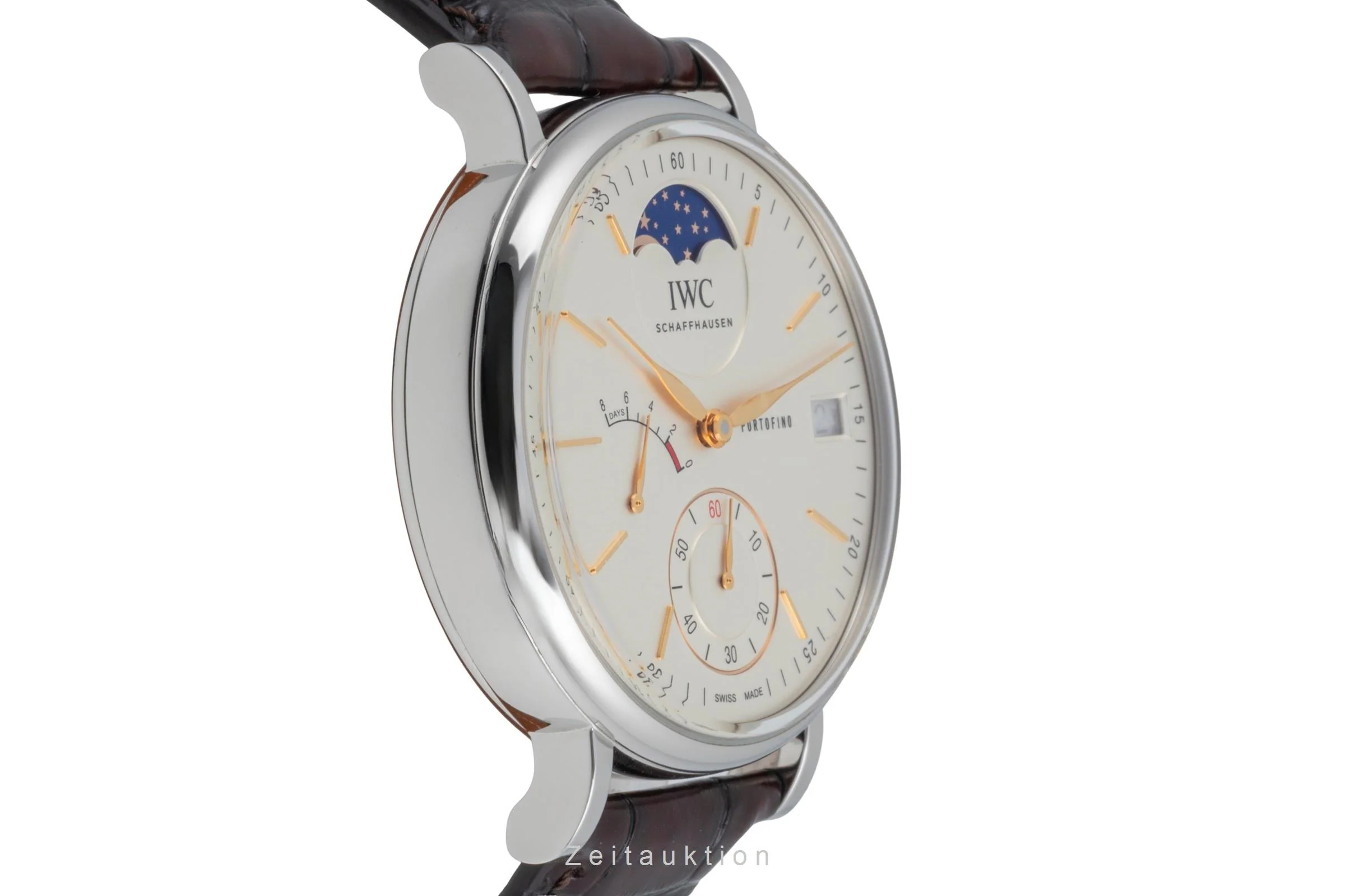 IWC Portugieser steel manual winding men's watch IW516401 LP: 14500EUR  [2505984] - Image 8
