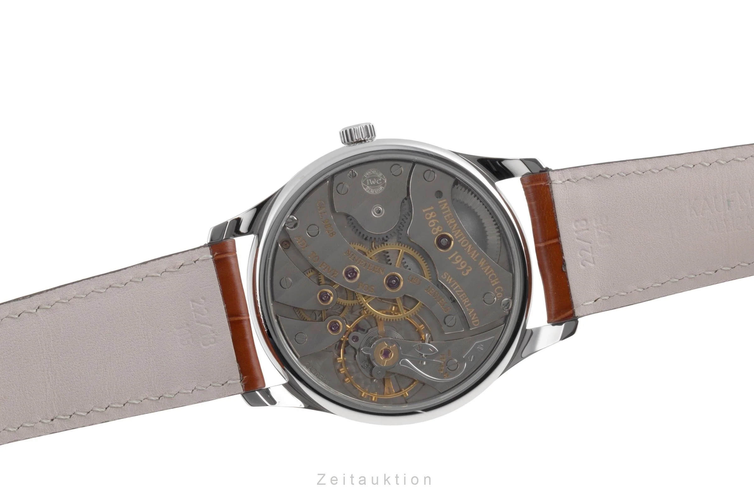 IWC Portugieser steel manual winding men's watch IW544101  [2503629] - Image 11