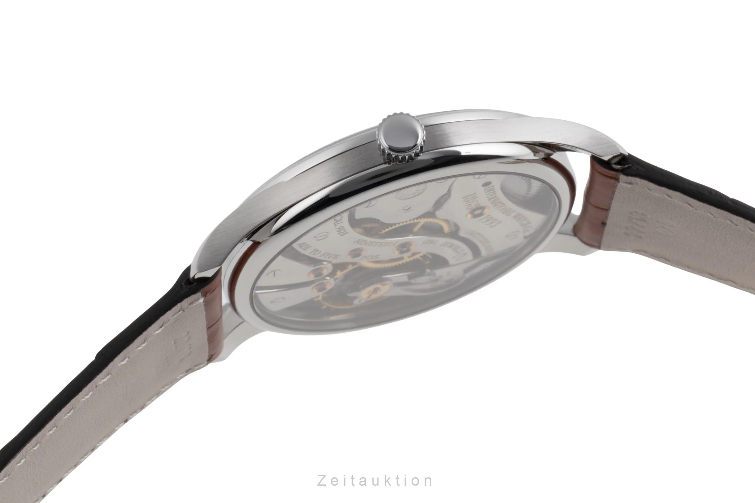 IWC Portugieser steel manual winding men's watch IW544101  [2503629] - Image 12