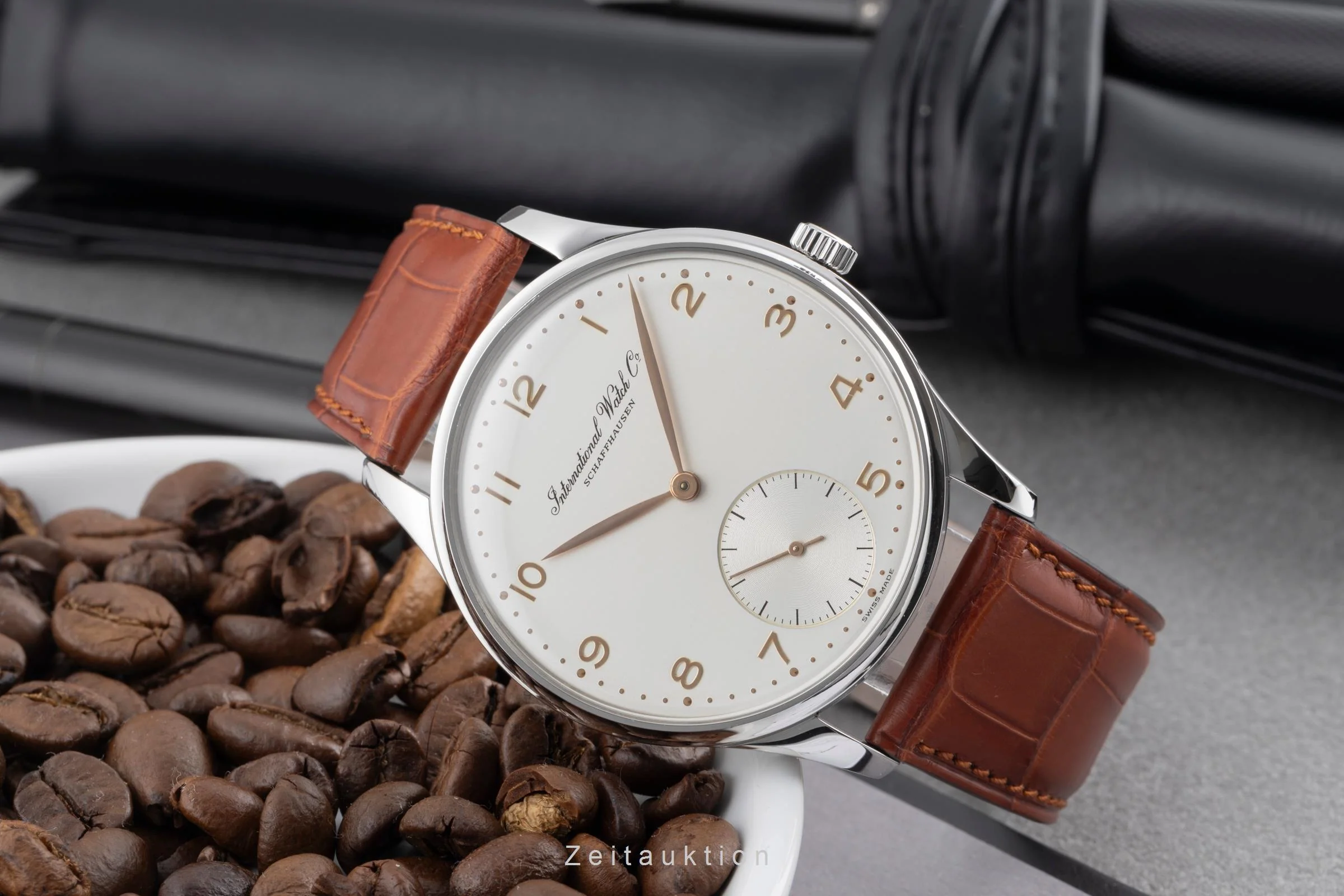 IWC Portugieser steel manual winding men's watch IW544101  [2503629] - Image 3