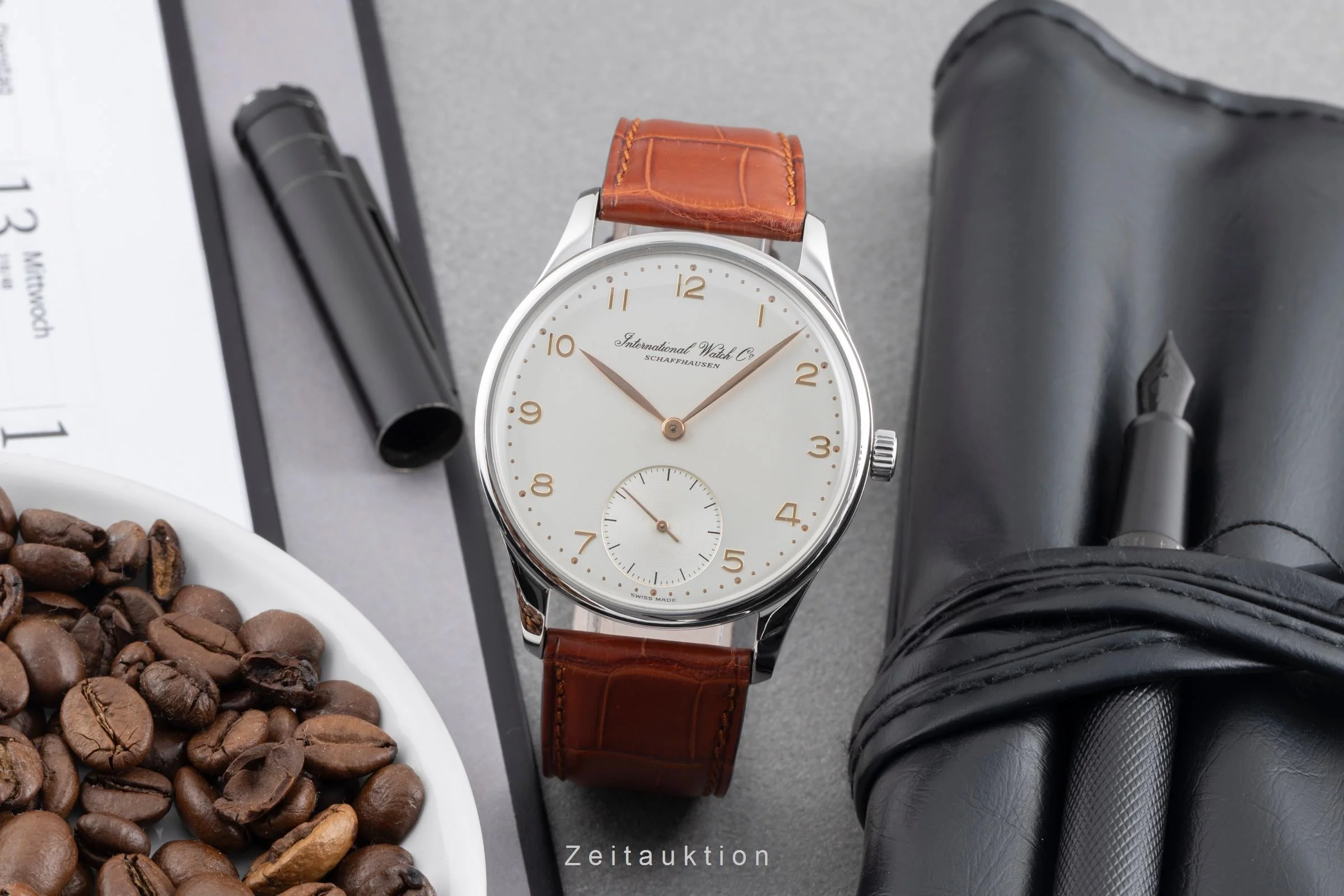 IWC Portugieser steel manual winding men's watch IW544101  [2503629] - Image 4