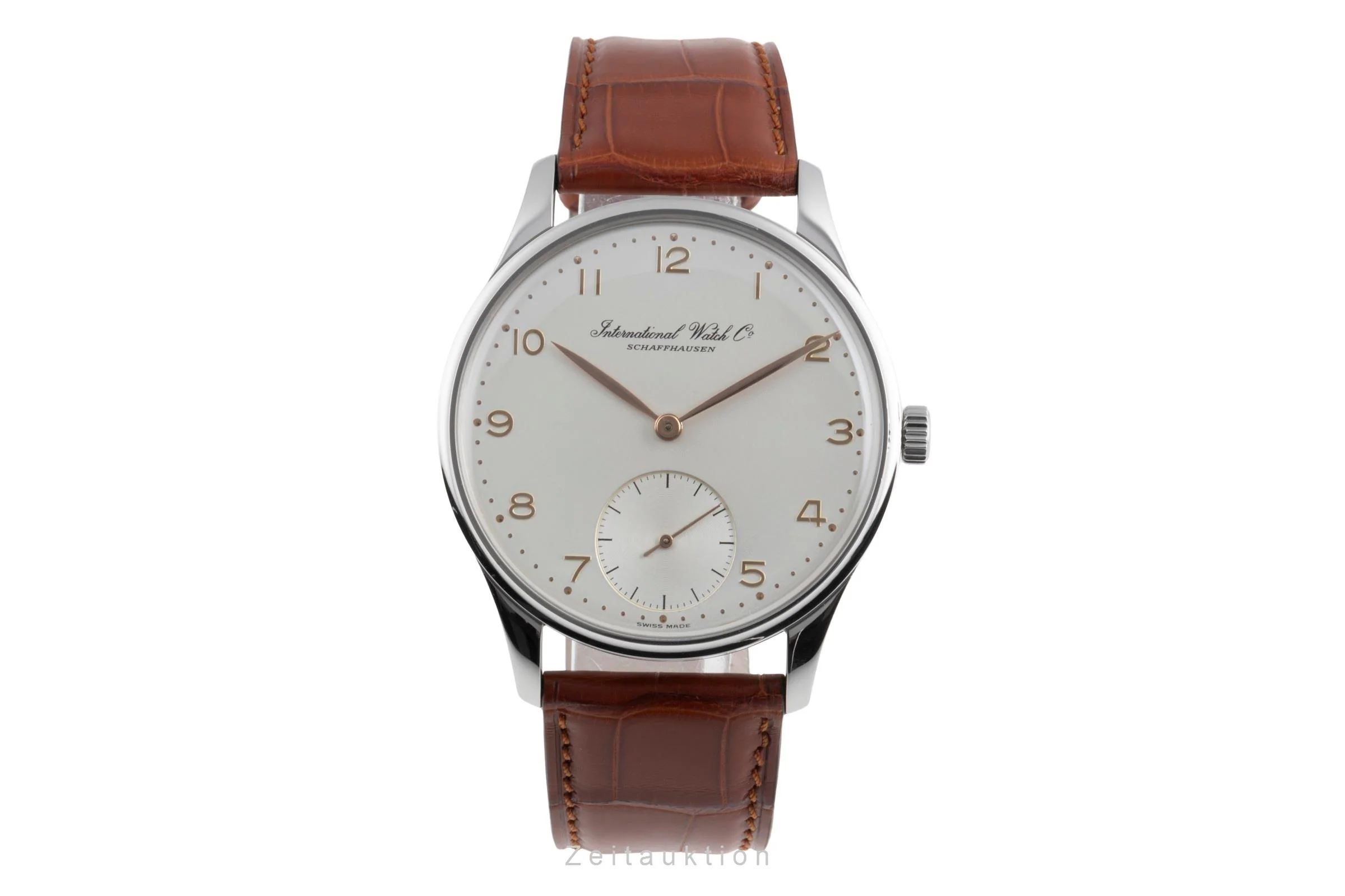 IWC Portugieser steel manual winding men's watch IW544101  [2503629] - Image 5