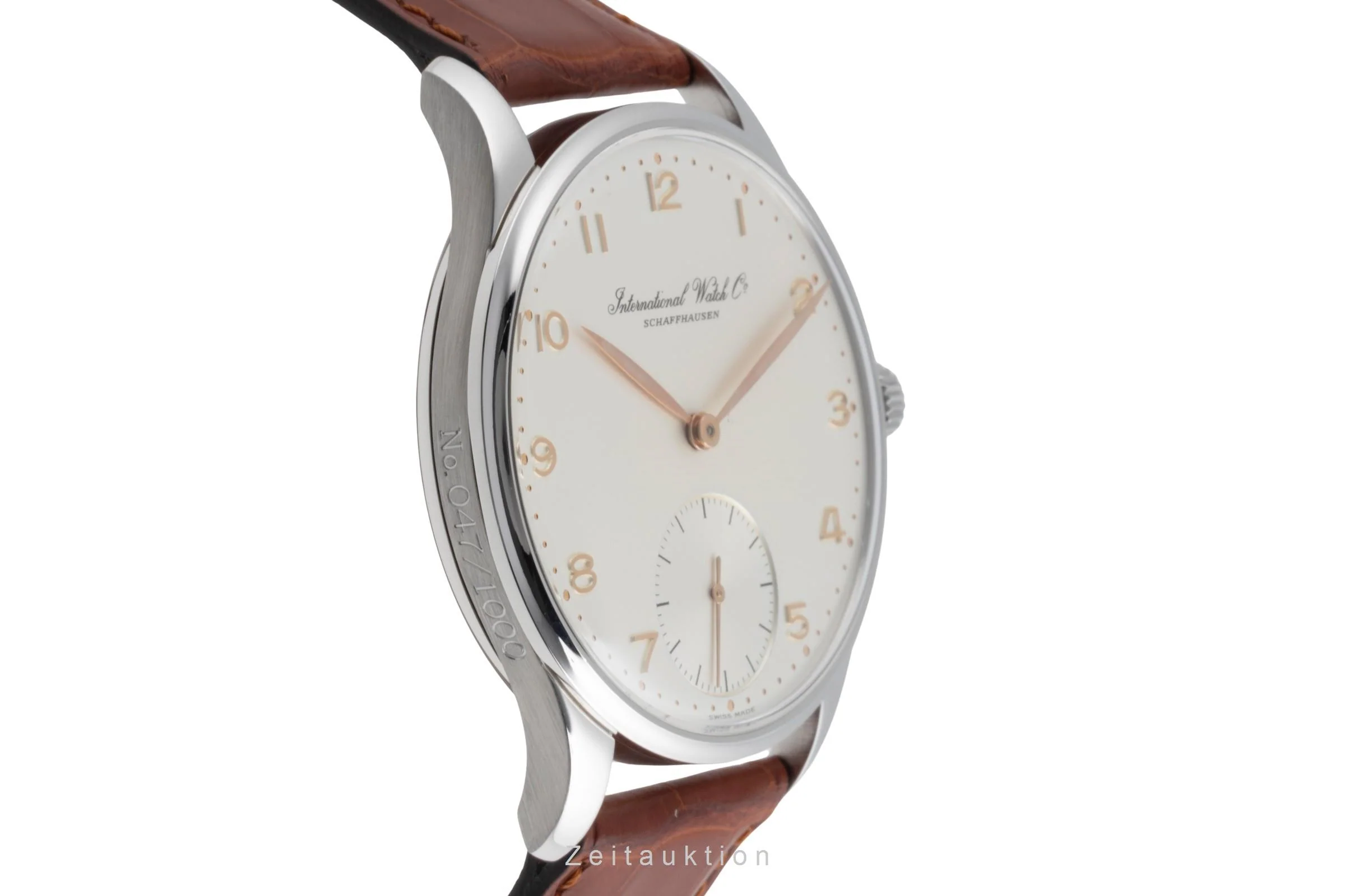 IWC Portugieser steel manual winding men's watch IW544101  [2503629] - Image 8