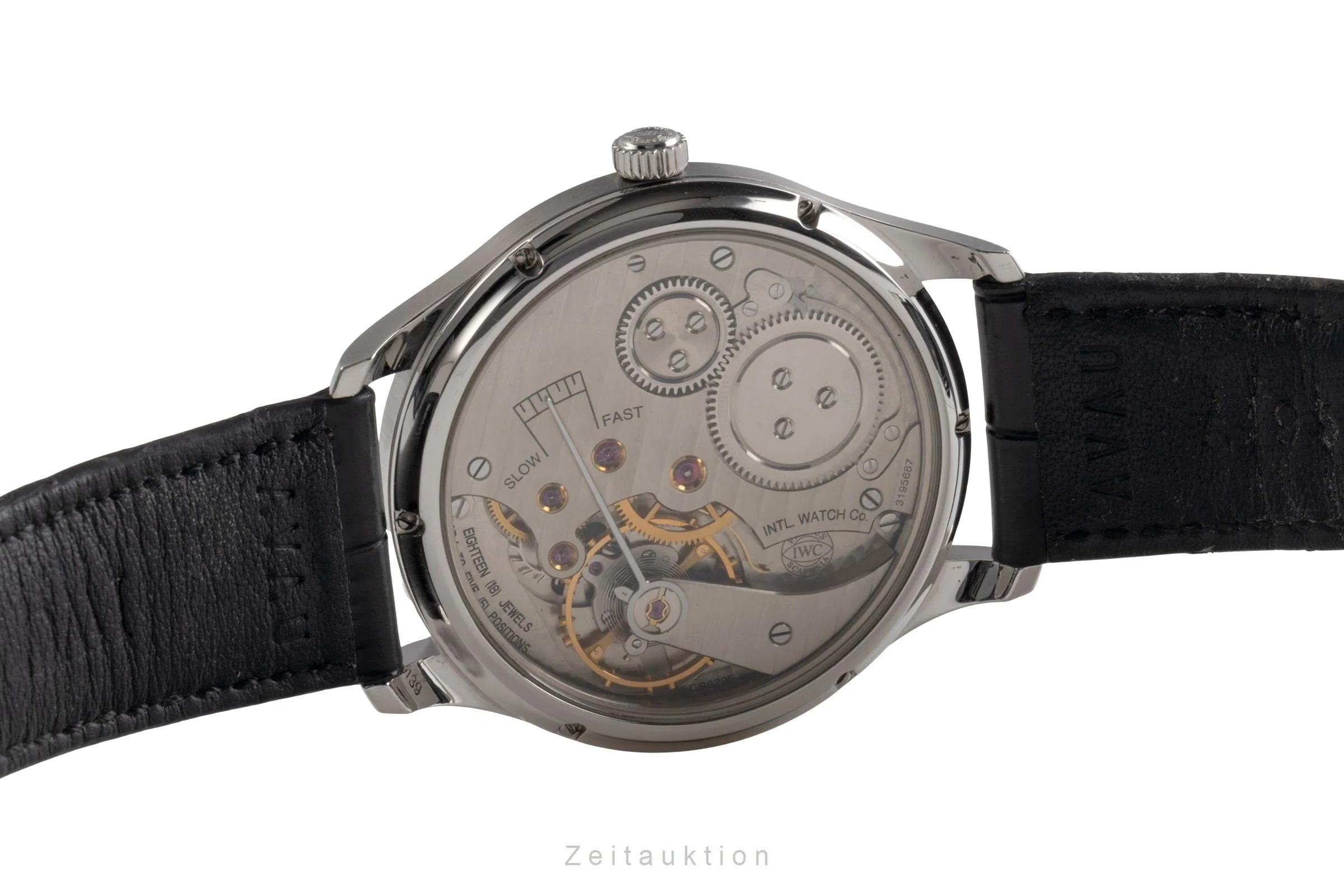IWC Portugieser steel manual winding men's watch IW545407  [2503696] - Image 11