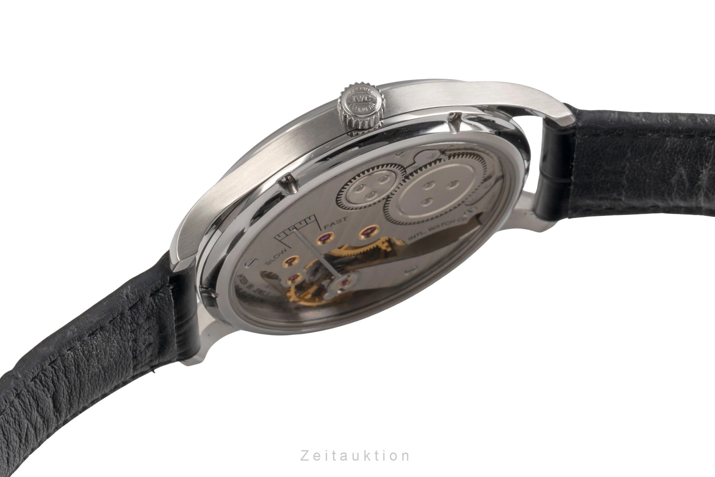IWC Portugieser steel manual winding men's watch IW545407  [2503696] - Image 12