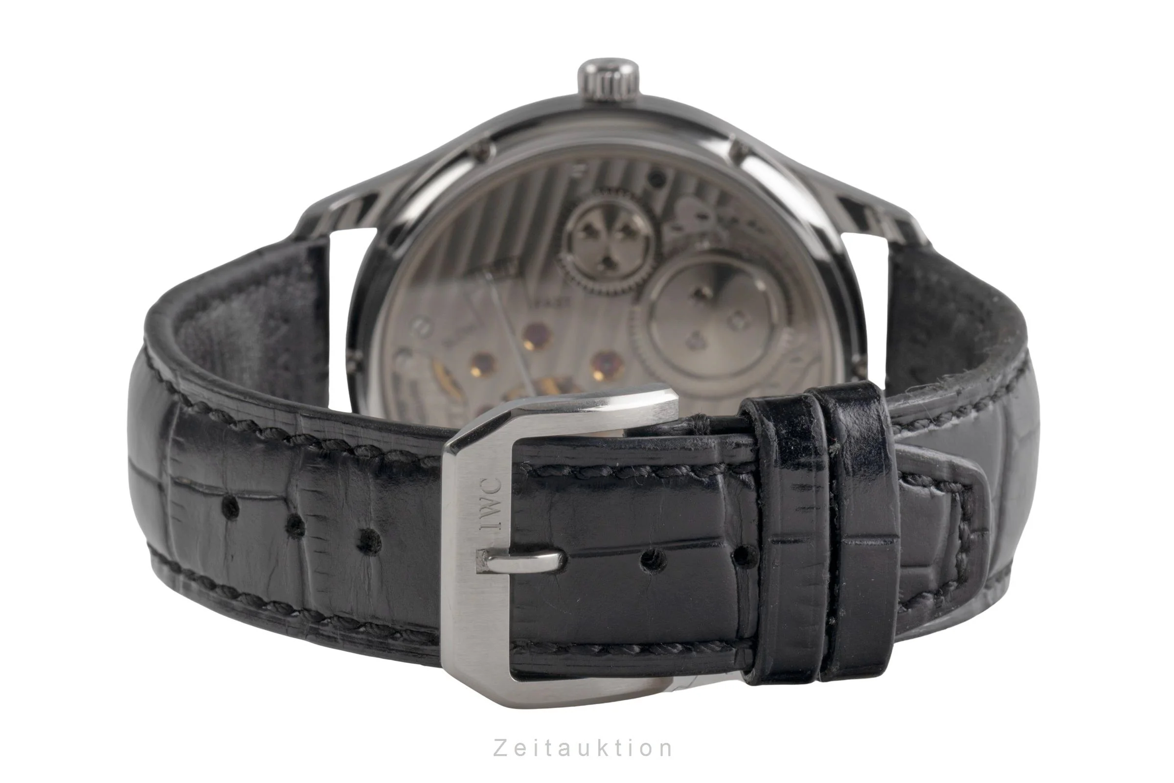 IWC Portugieser steel manual winding men's watch IW545407  [2503696] - Image 13