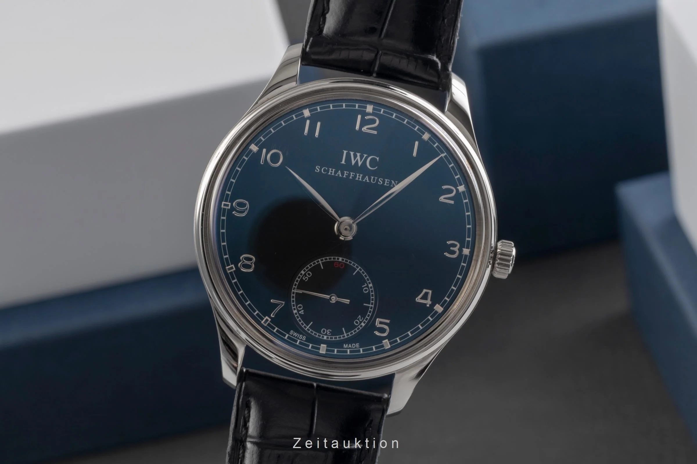 IWC Portugieser steel manual winding men's watch IW545407  [2503696] - Image 2