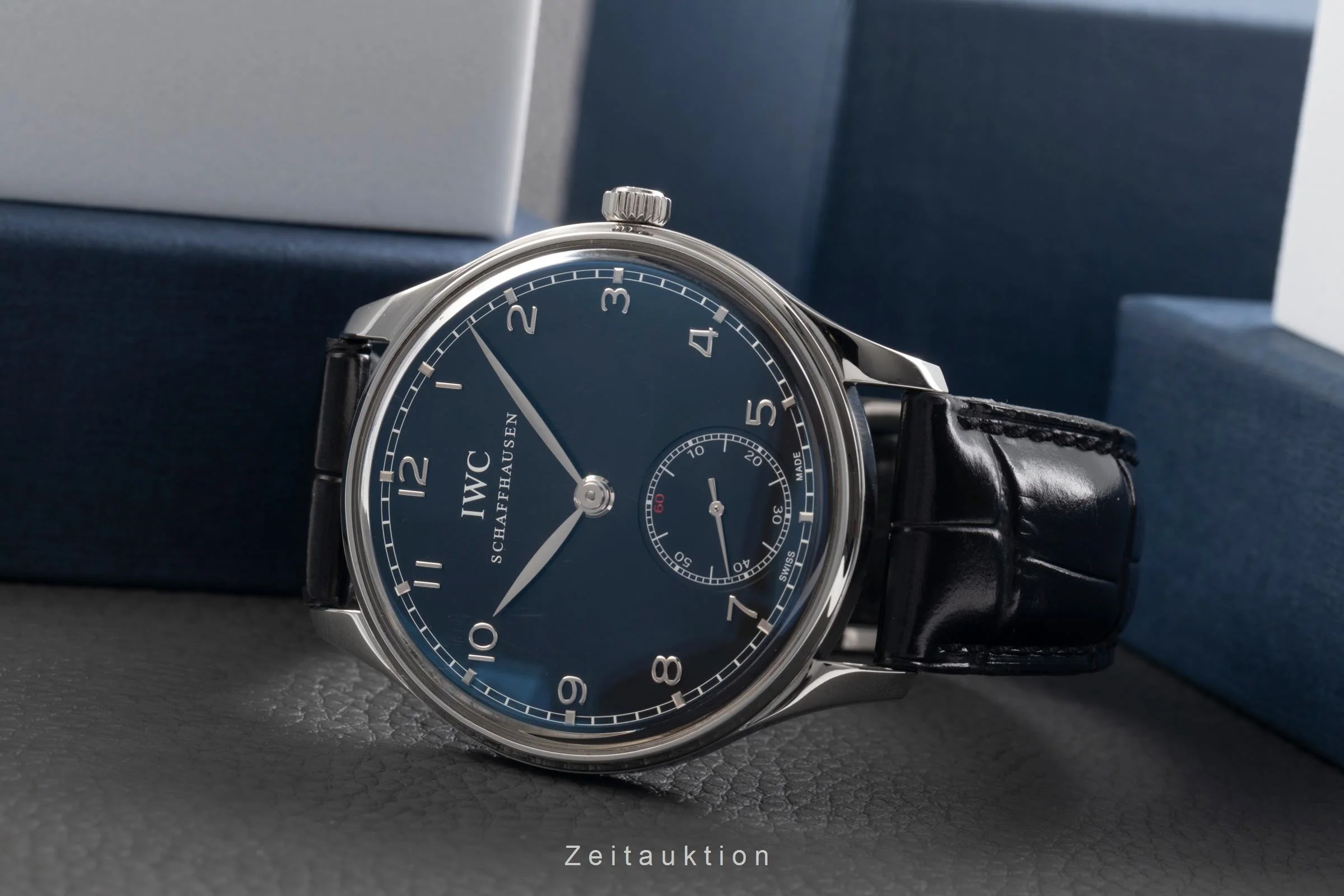 IWC Portugieser steel manual winding men's watch IW545407  [2503696] - Image 3