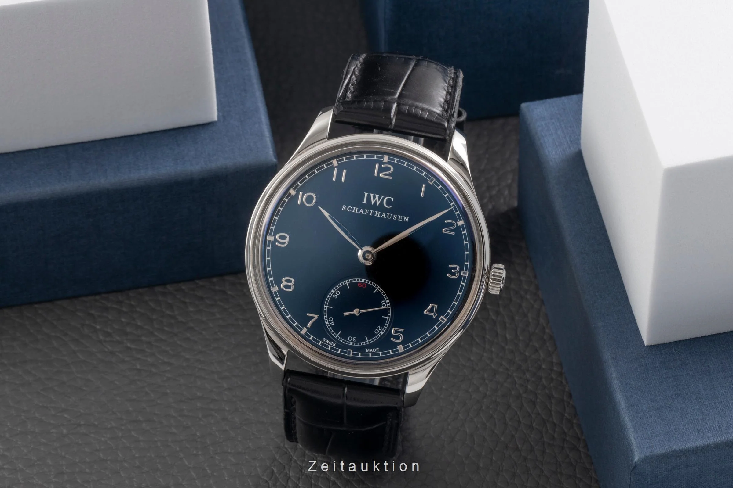 IWC Portugieser steel manual winding men's watch IW545407  [2503696] - Image 4