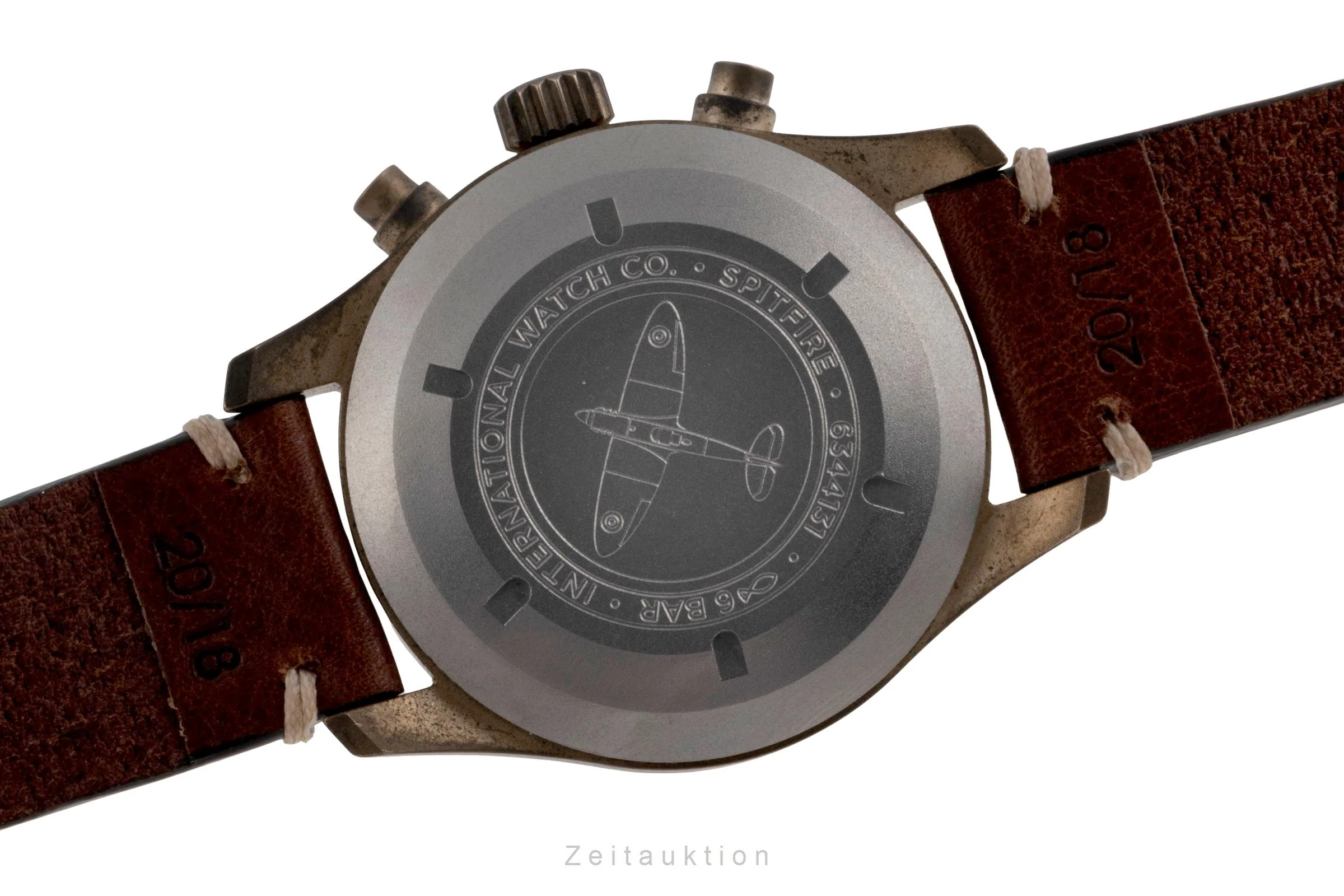 IWC Spitfire chronograph bronze automatic men's watch IW387902 LP: 7800EUR  [2507178] - Image 12