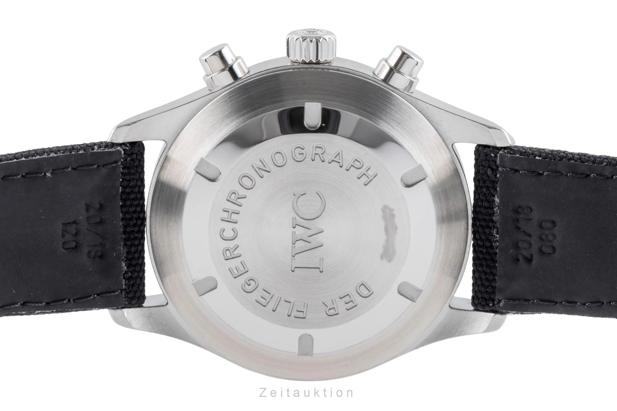 IWC Spitfire chronograph steel automatic men's watch IW370613  [2406185] - Image 11