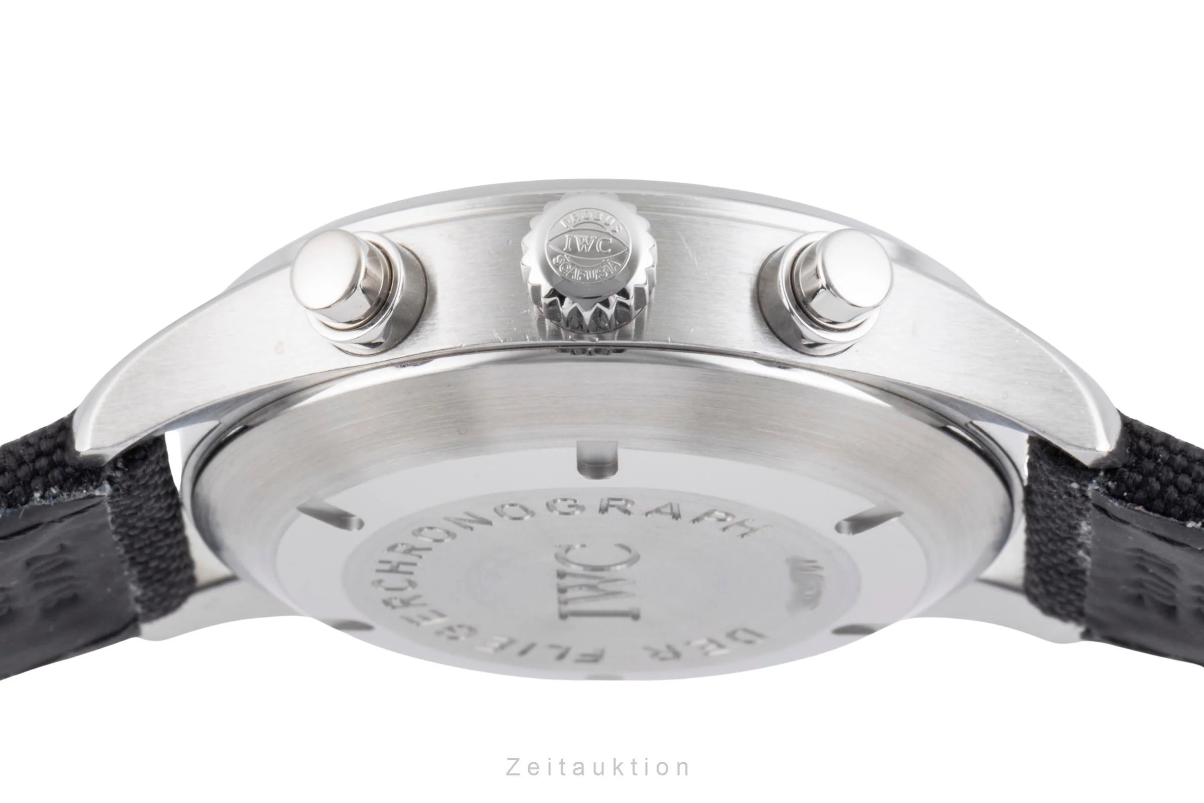 IWC Spitfire chronograph steel automatic men's watch IW370613  [2406185] - Image 12