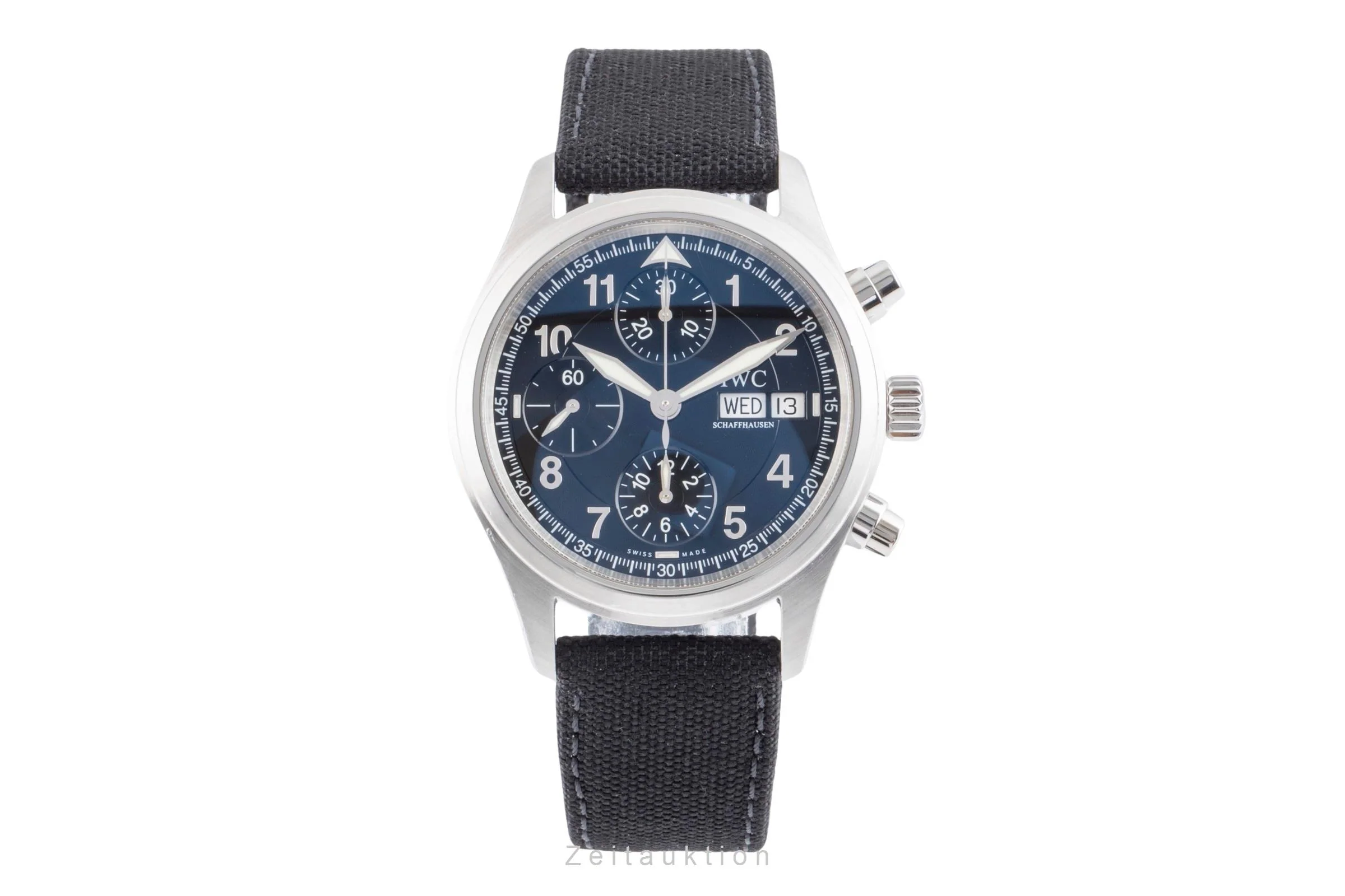 IWC Spitfire chronograph steel automatic men's watch IW370613  [2406185] - Image 5