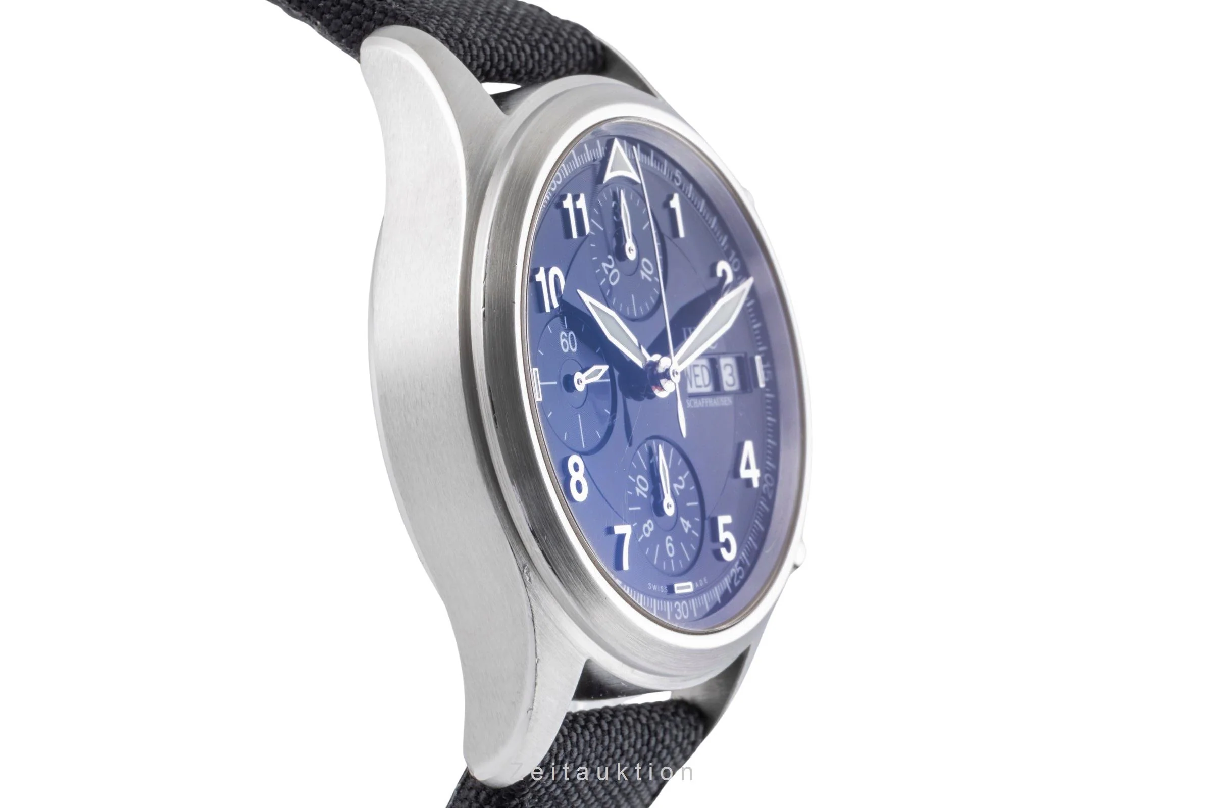IWC Spitfire chronograph steel automatic men's watch IW370613  [2406185] - Image 8