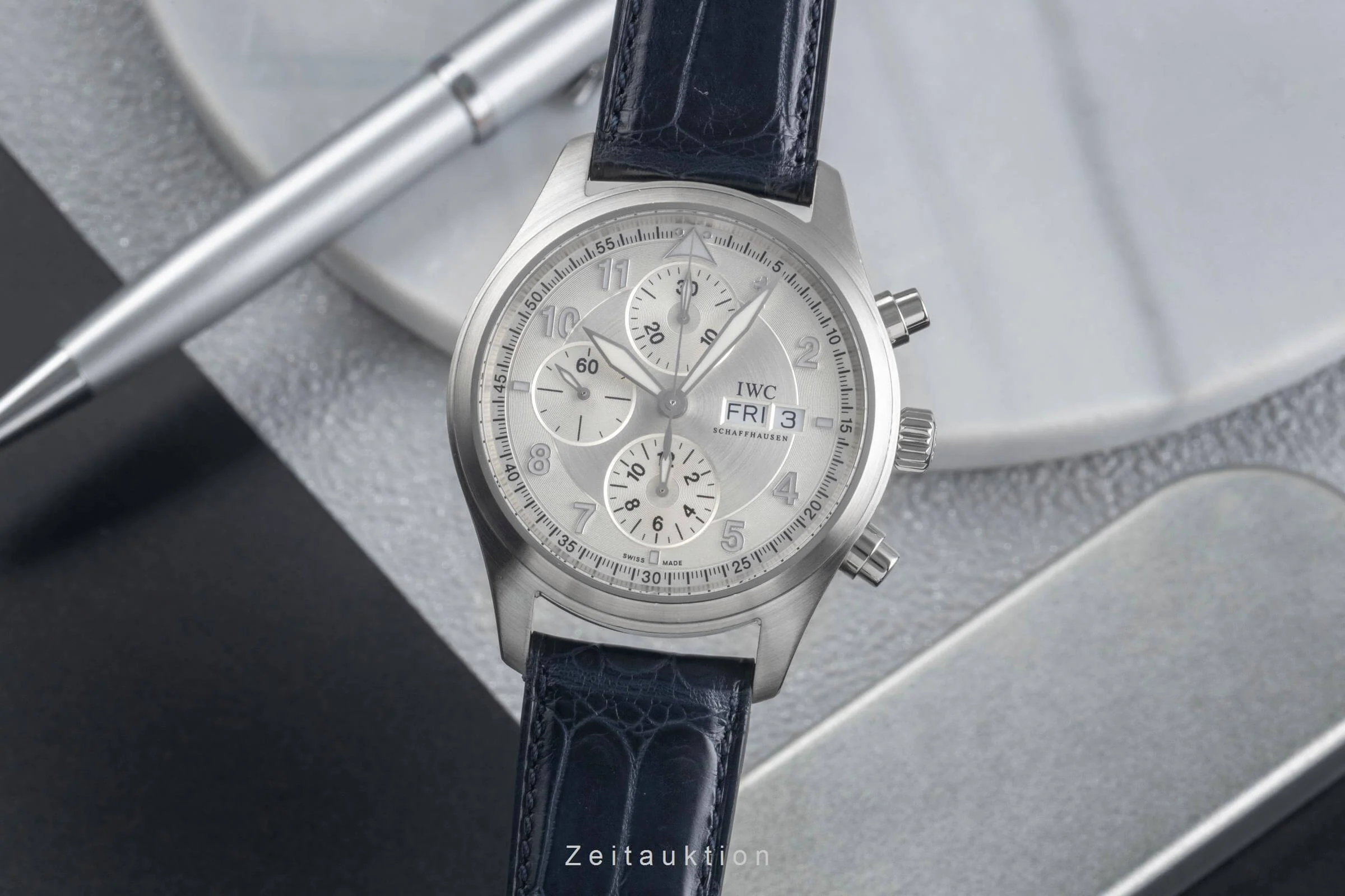 IWC Spitfire chronograph steel automatic men's watch IW371705 LP: 7800EUR  [2406329] - Image 2