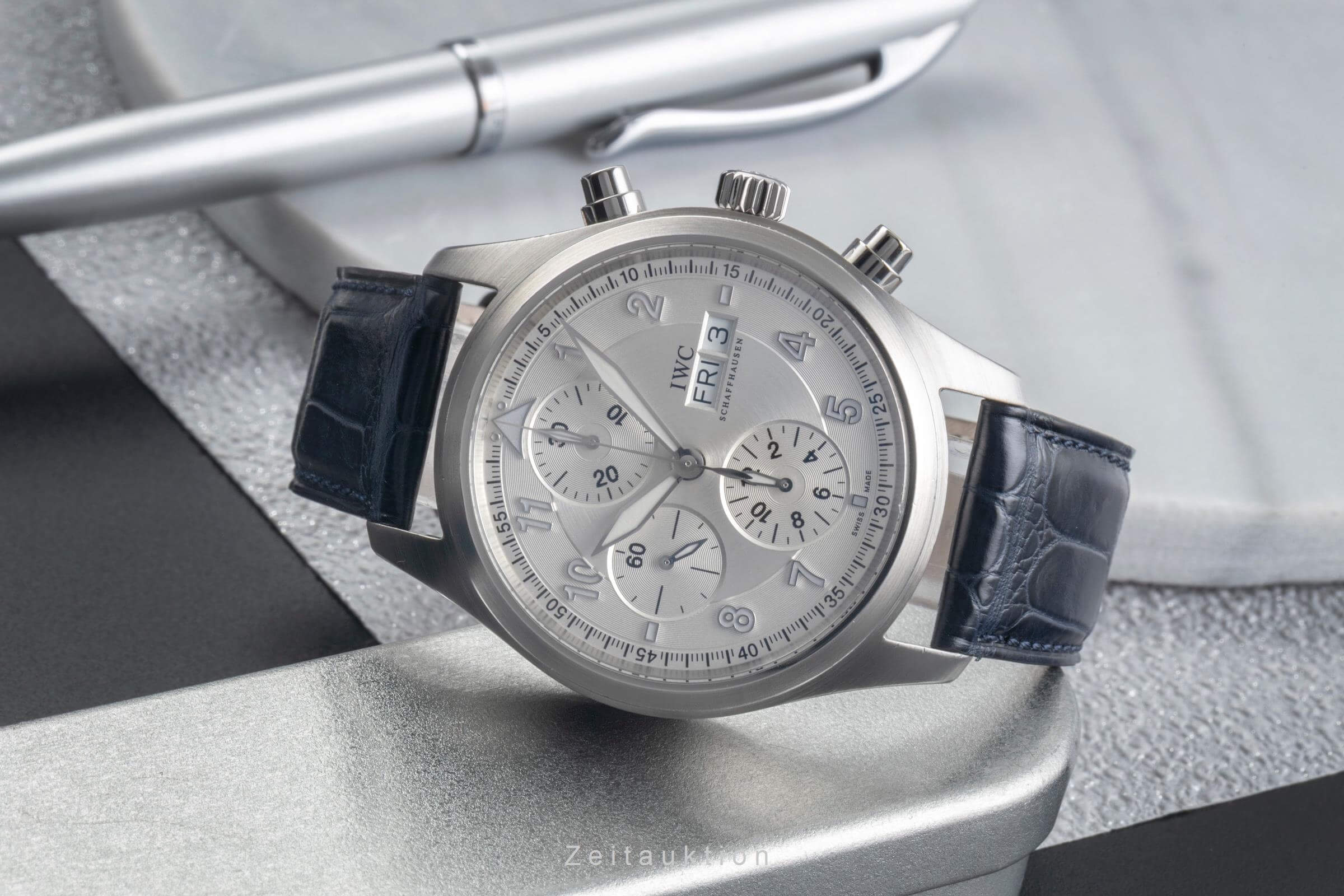 IWC Spitfire chronograph steel automatic men's watch IW371705 LP: 7800EUR  [2406329] - Image 3