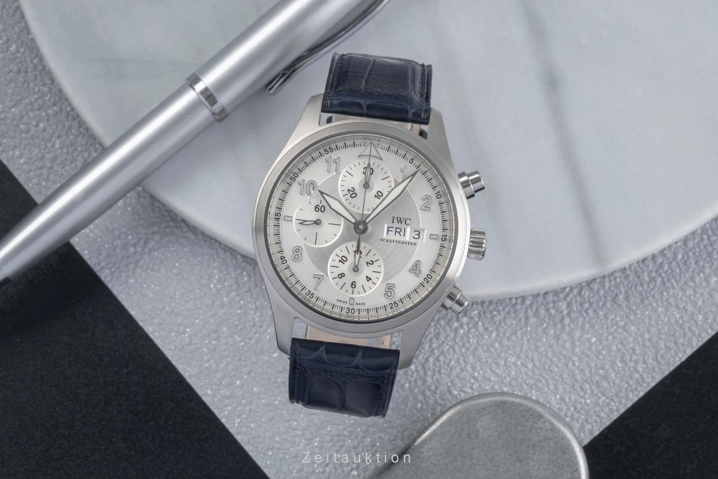 IWC Spitfire chronograph steel automatic men's watch IW371705 LP: 7800EUR  [2406329] - Image 4