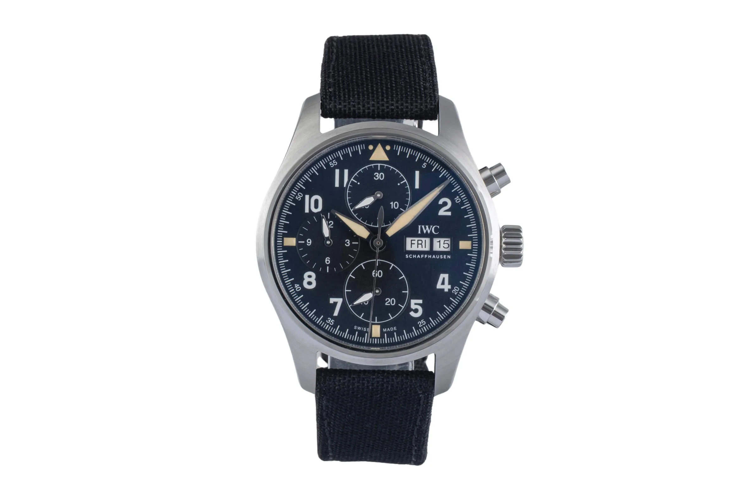 IWC Spitfire chronograph steel automatic men's watch IW387901 LP: 7900EUR  [2500659] - Image 5