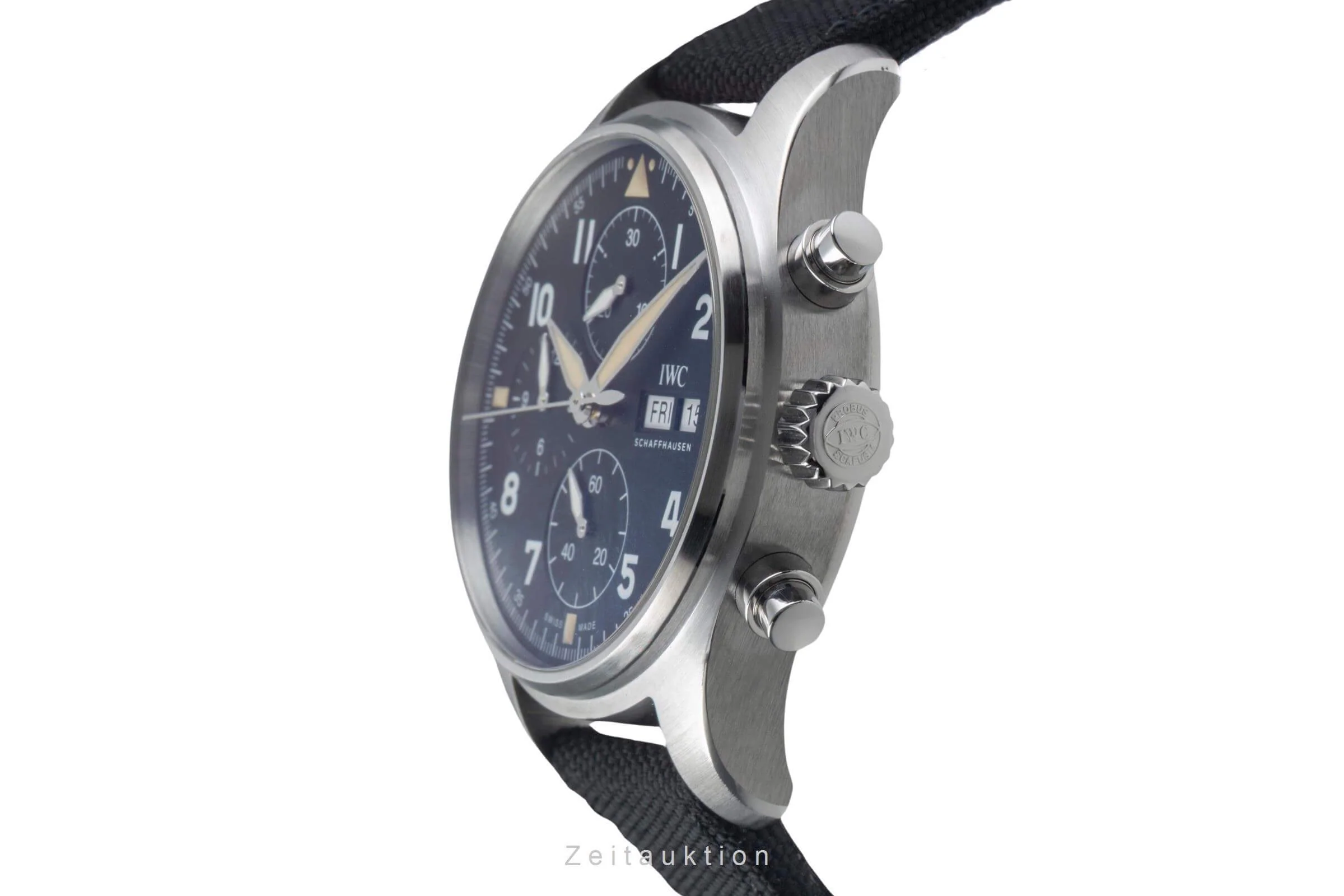 IWC Spitfire chronograph steel automatic men's watch IW387901 LP: 7900EUR  [2500659] - Image 7