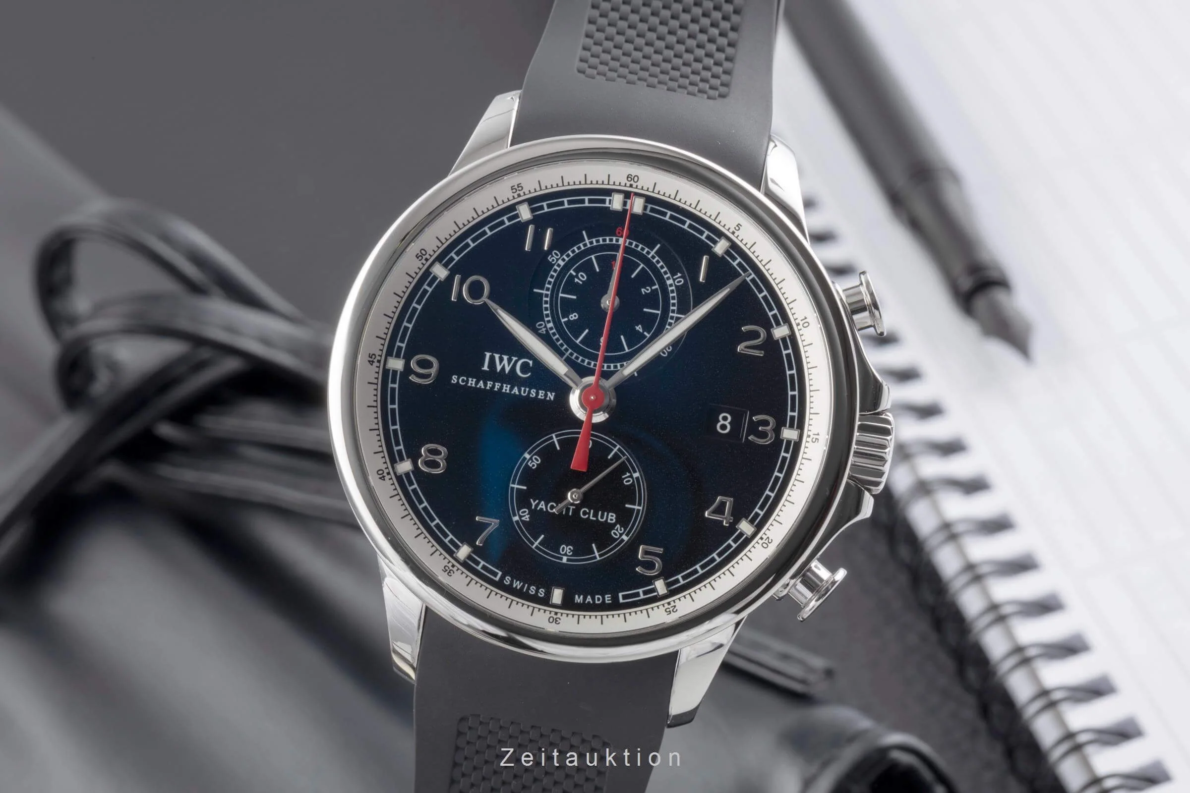 IWC Yachtclub chronograph steel automatic men's watch IW390204 LP: 12900EUR  [2501958] - Image 2