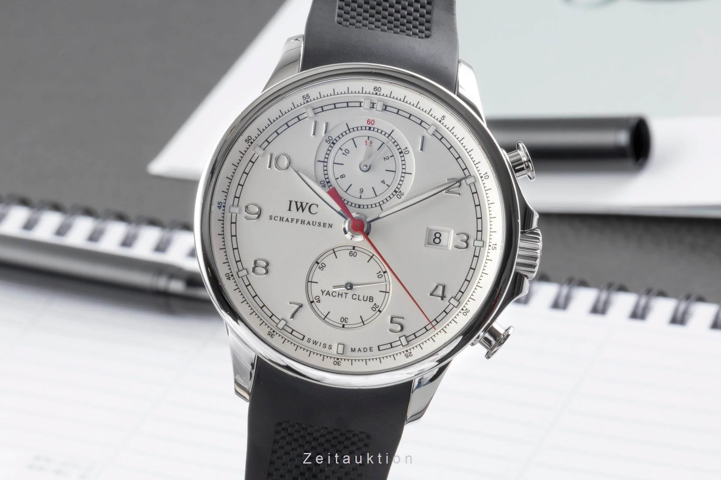 IWC Yachtclub chronograph steel automatic men's watch IW390206 LP: 12900EUR  [2502175] - Image 2