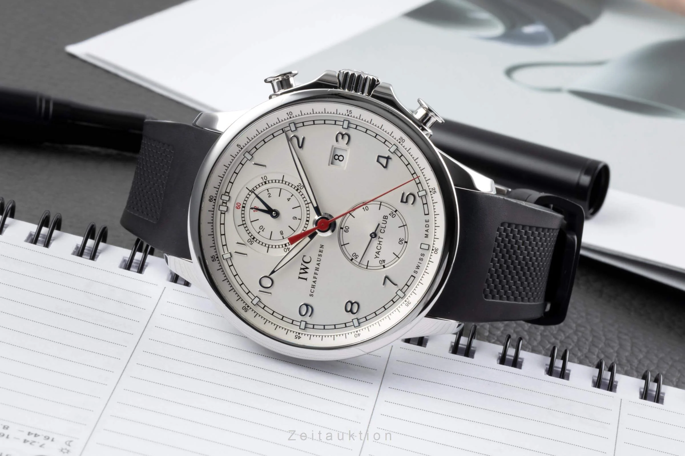 IWC Yachtclub chronograph steel automatic men's watch IW390206 LP: 12900EUR  [2502175] - Image 3