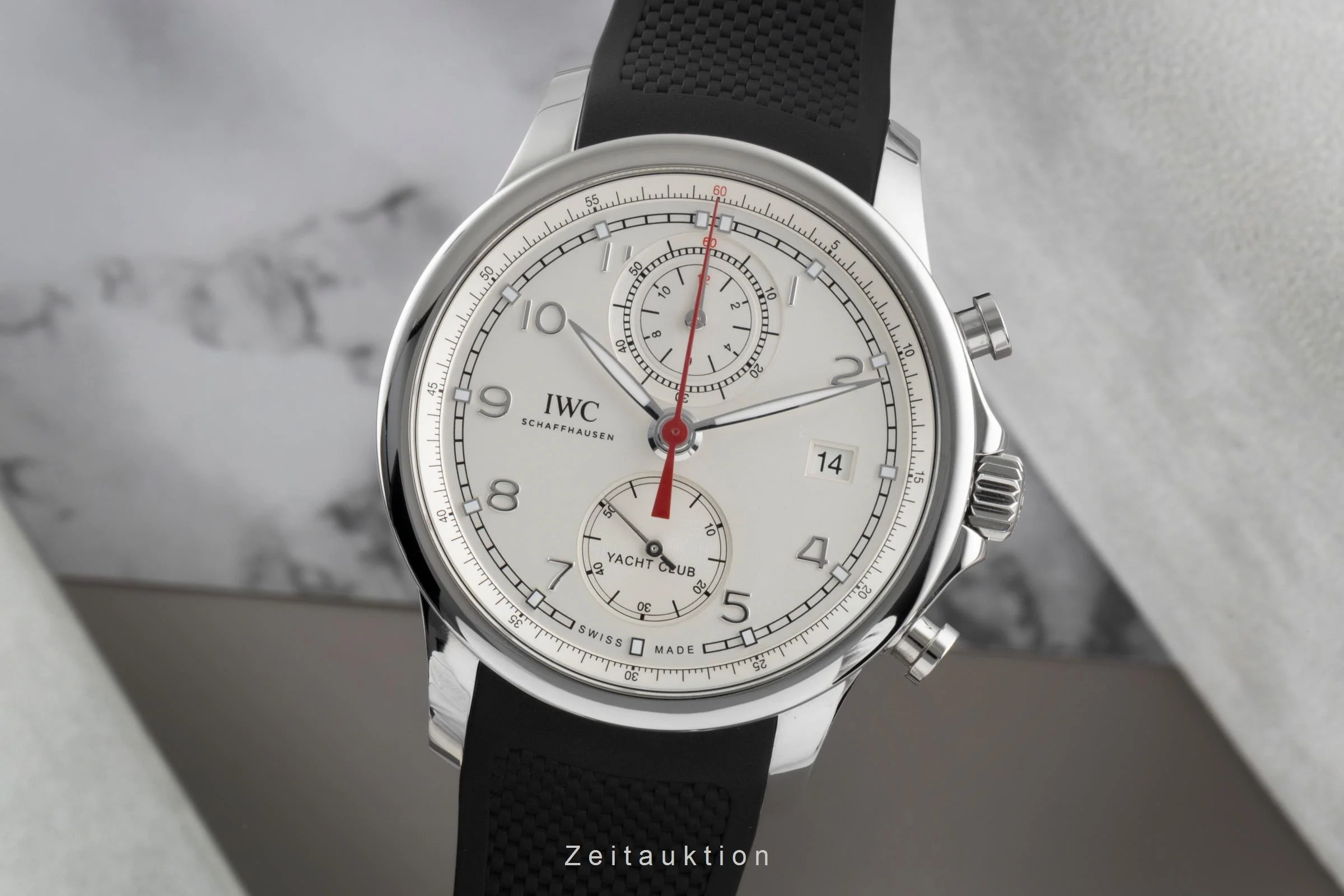 IWC Yachtclub chronograph steel automatic men's watch IW390502  [2600512] - Image 2