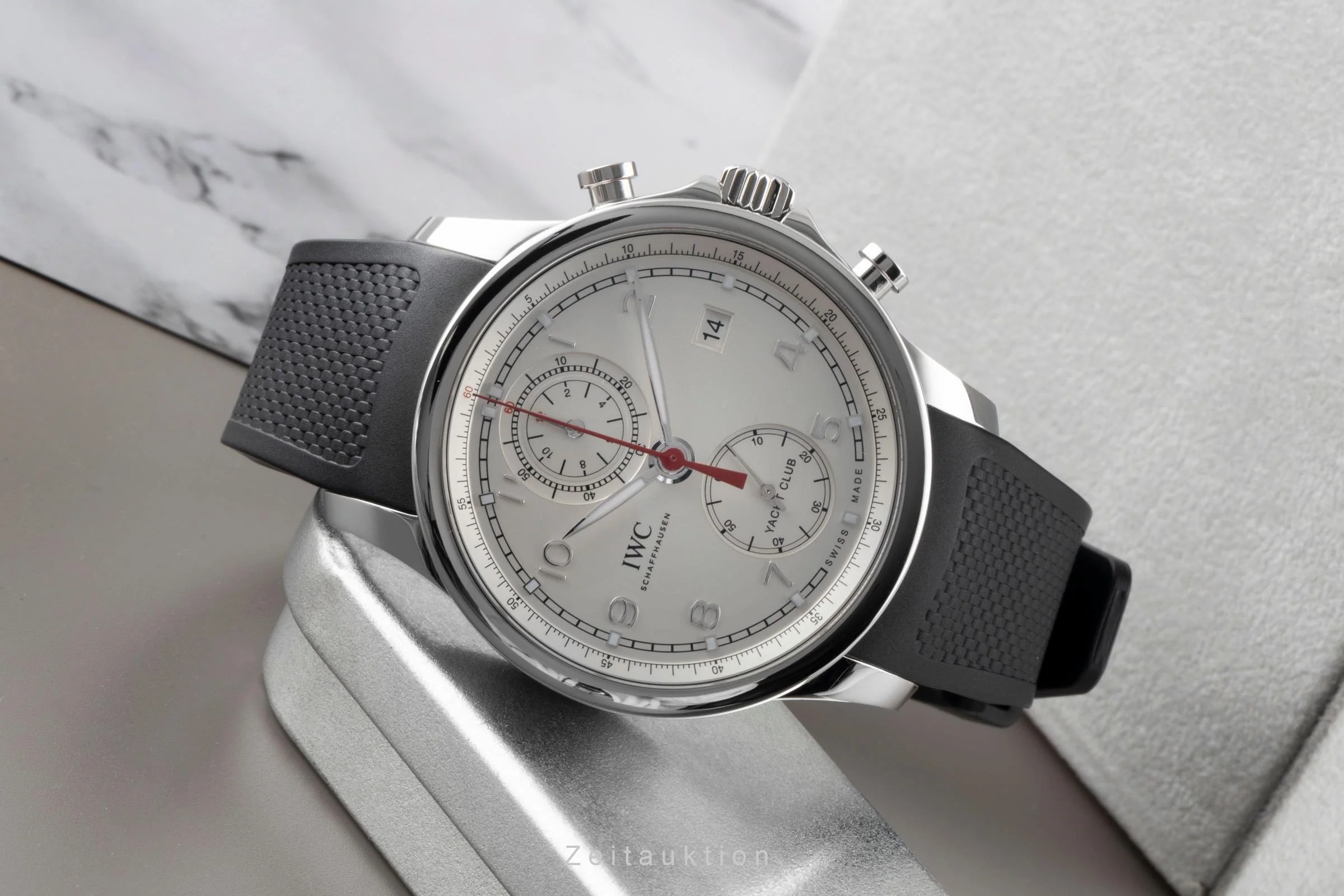 IWC Yachtclub chronograph steel automatic men's watch IW390502  [2600512] - Image 3