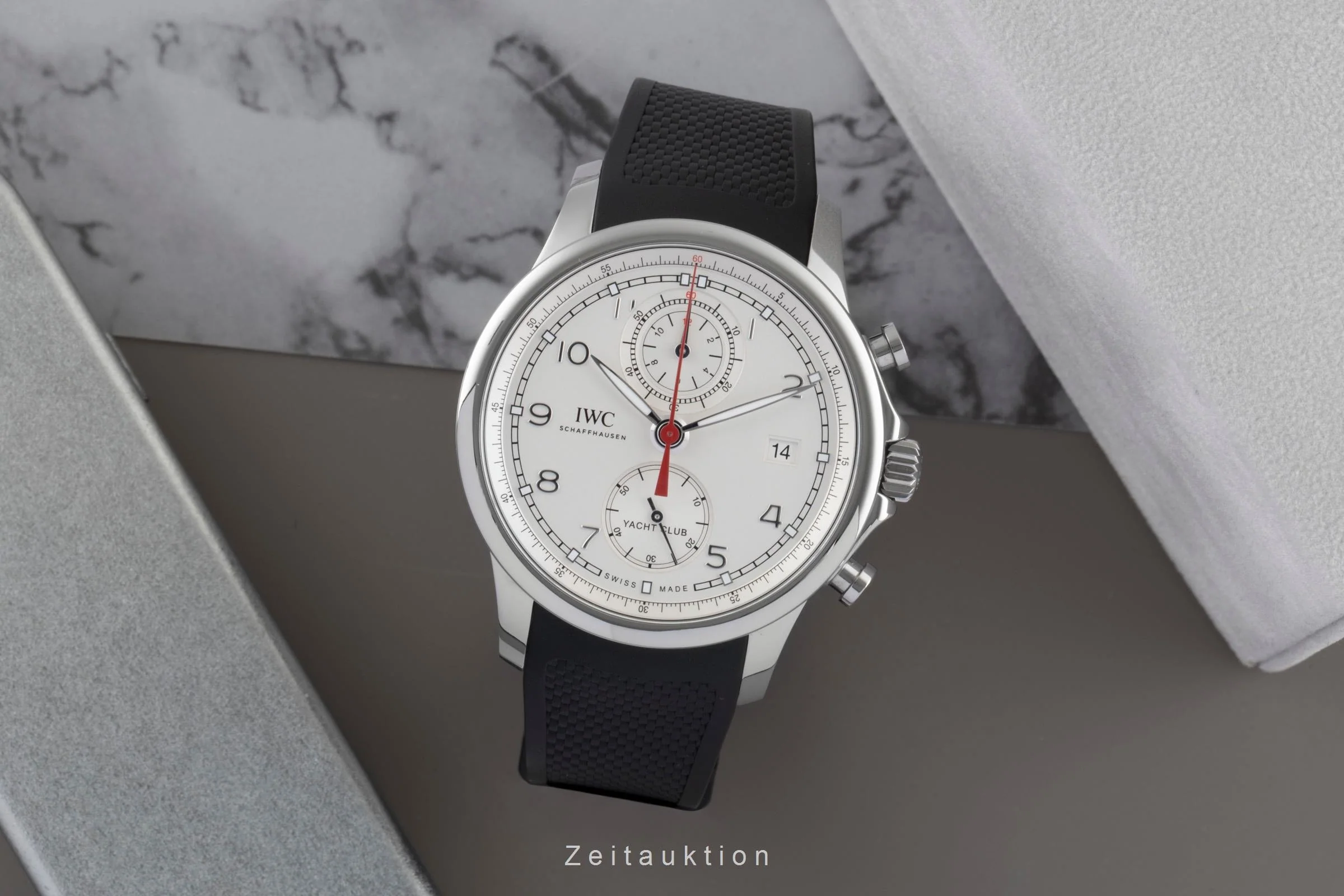 IWC Yachtclub chronograph steel automatic men's watch IW390502  [2600512] - Image 4