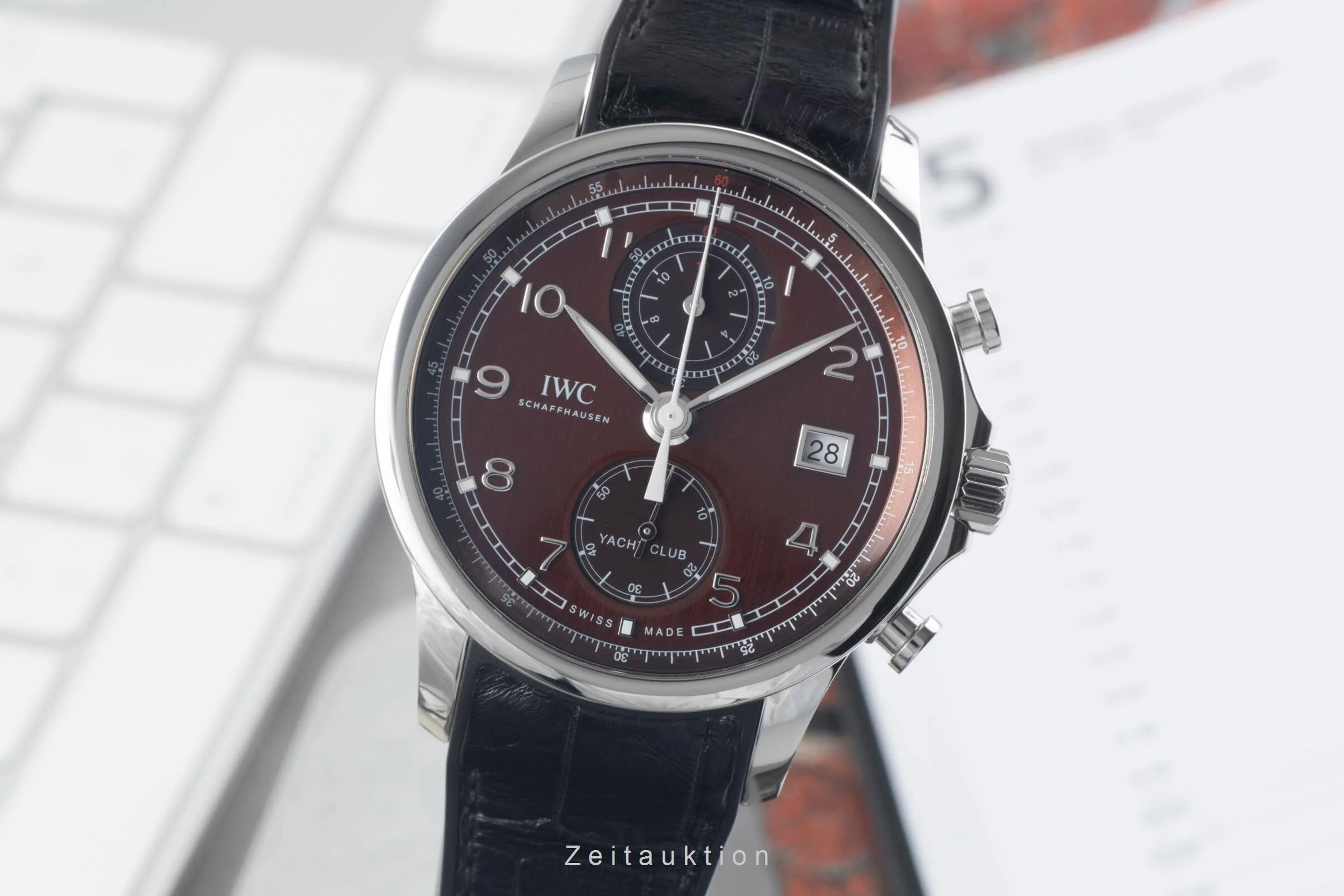 IWC Yachtclub chronograph steel automatic men's watch IW390504 Limited  [2501523] - Image 2