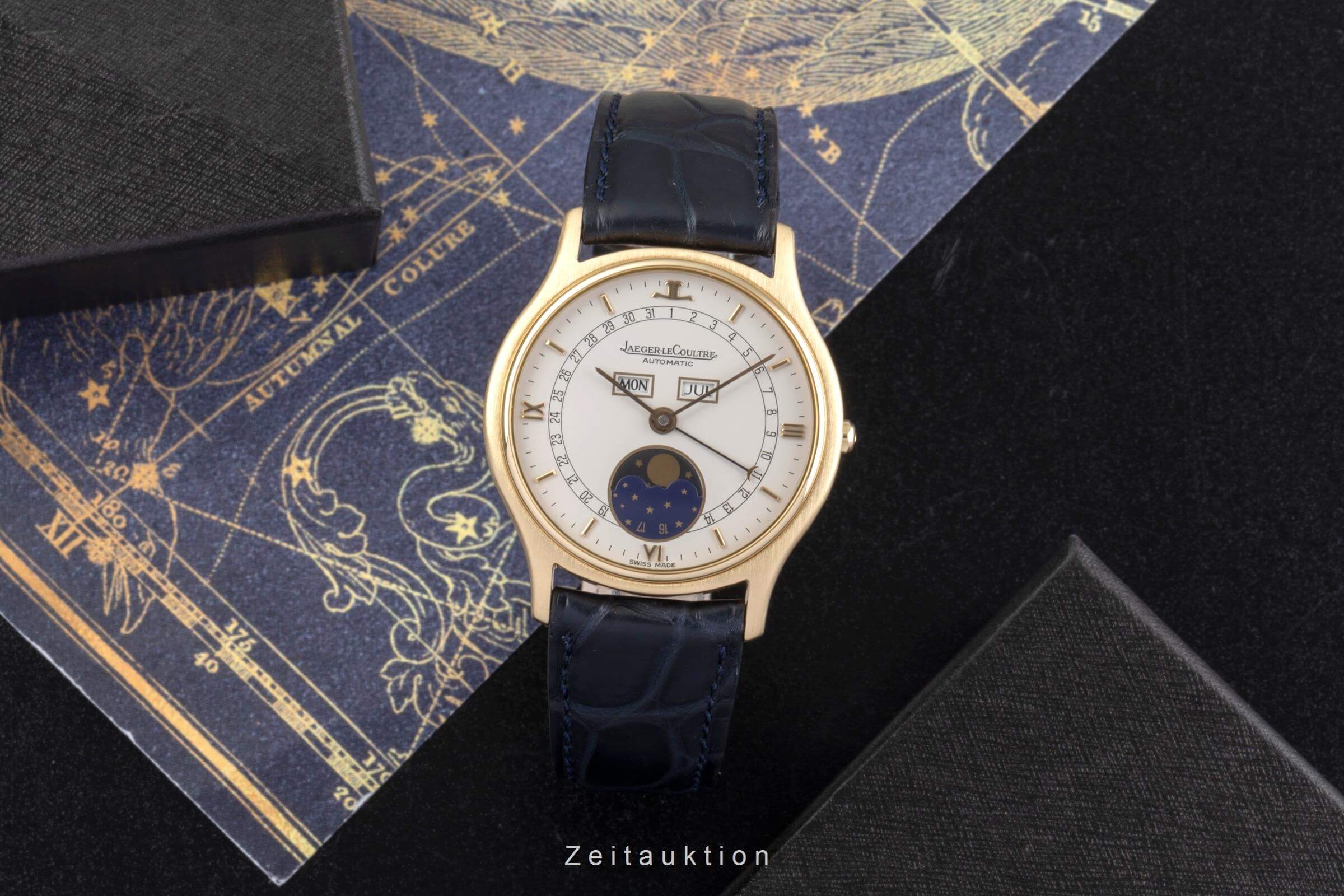 Jaeger LeCoultre 18 ct gold automatic men's watch 141.119.1  [2502085] - Image 4