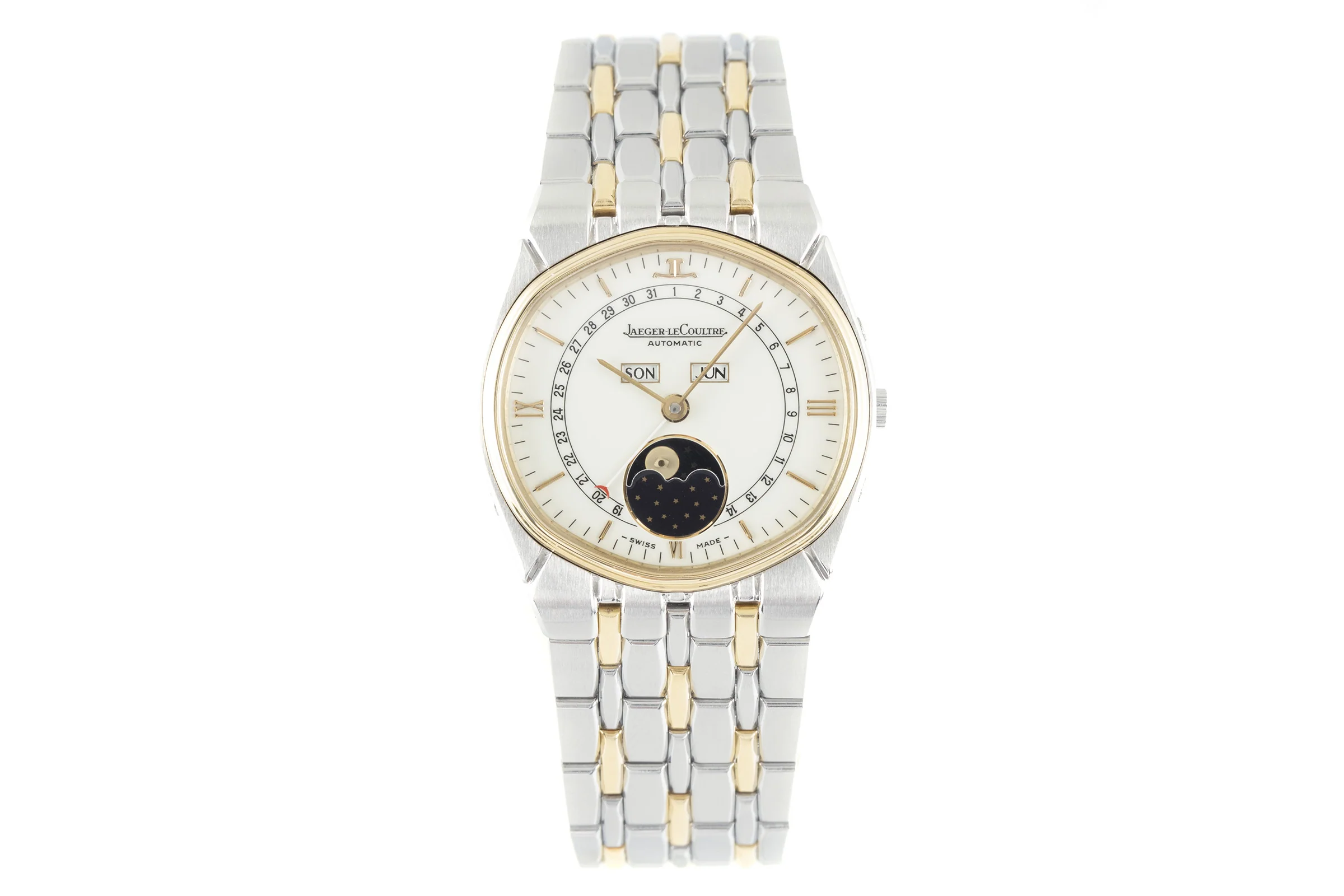 Jaeger LeCoultre Albatros steel / gold automatic men's watch 145.202.5  [2103742] - Image 4