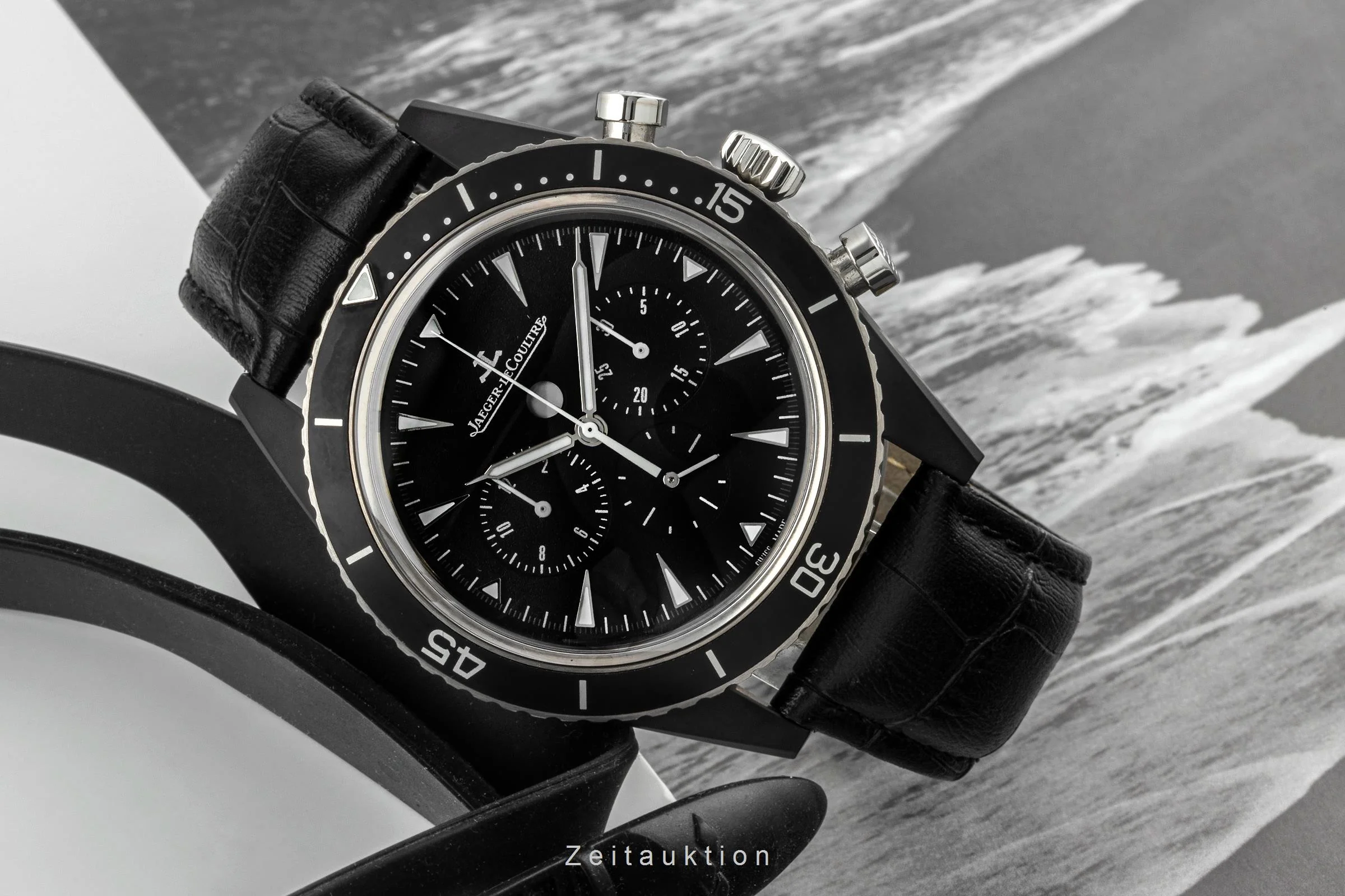 Jaeger LeCoultre Deep Sea chronograph titanium automatic men's watch Q208A570, 136.A.C8  [2400198] - Image 3