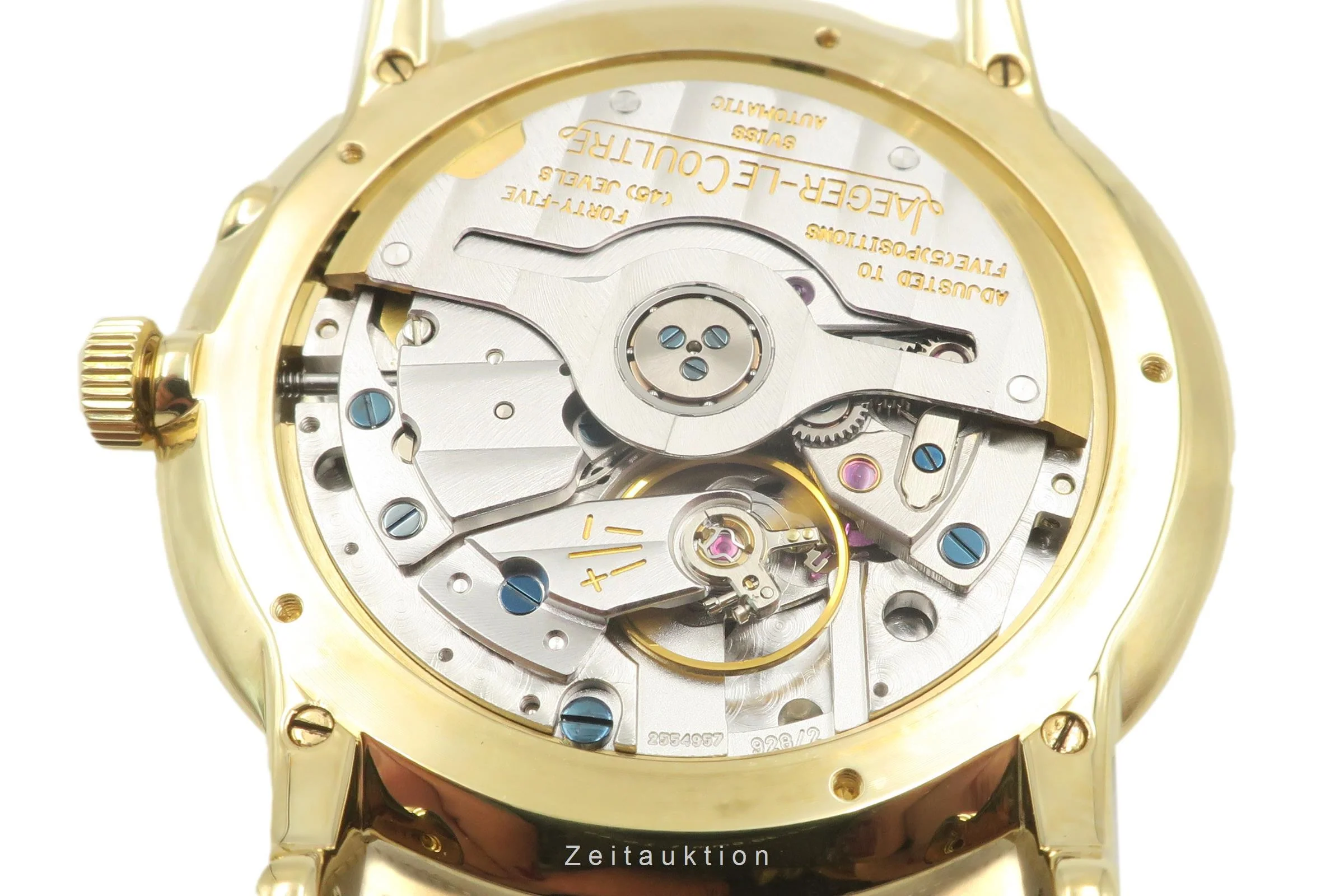 Jaeger LeCoultre Gentilhomme 18 ct gold automatic men's watch 155.1.93  [2205109] - Image 11