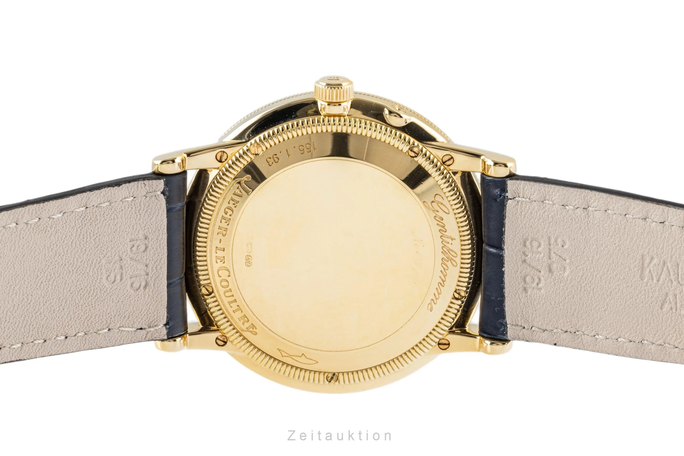 Jaeger LeCoultre Gentilhomme 18 ct gold automatic men's watch 155.1.93  [2205109] - Image 12