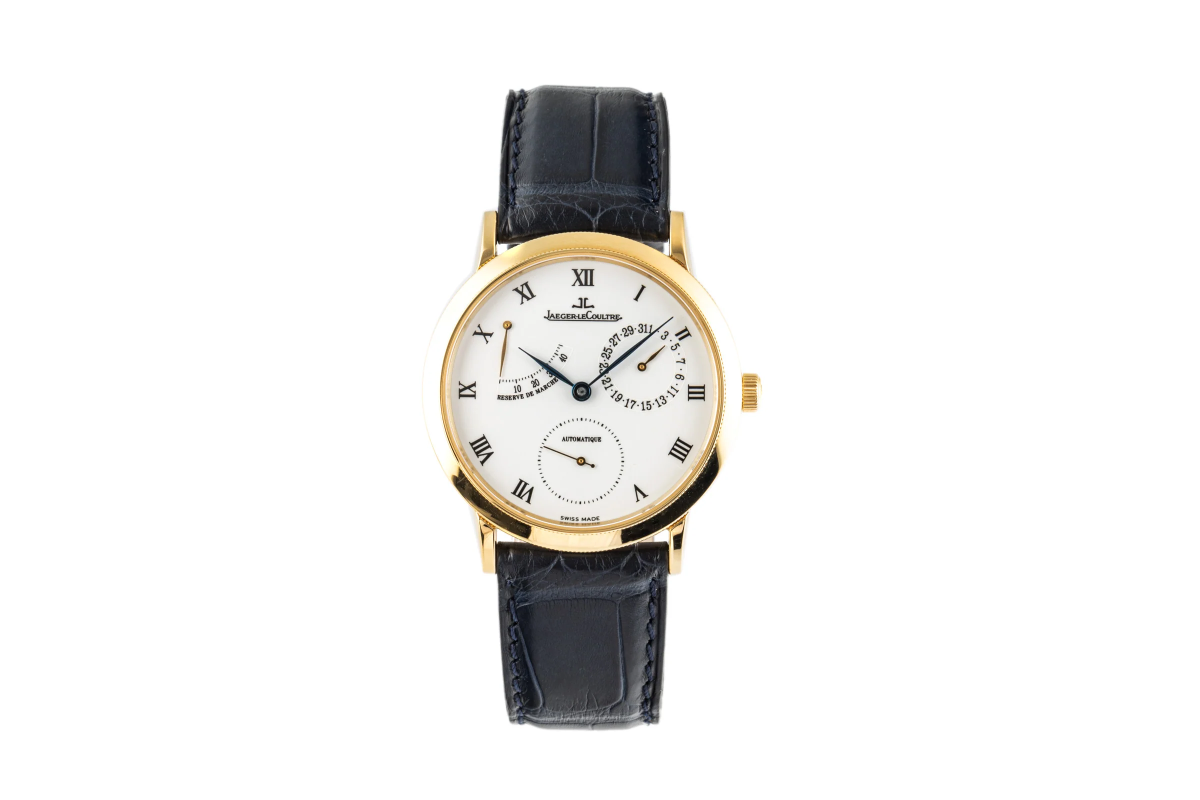 Jaeger LeCoultre Gentilhomme 18 ct gold automatic men's watch 155.1.93  [2205109] - Image 4
